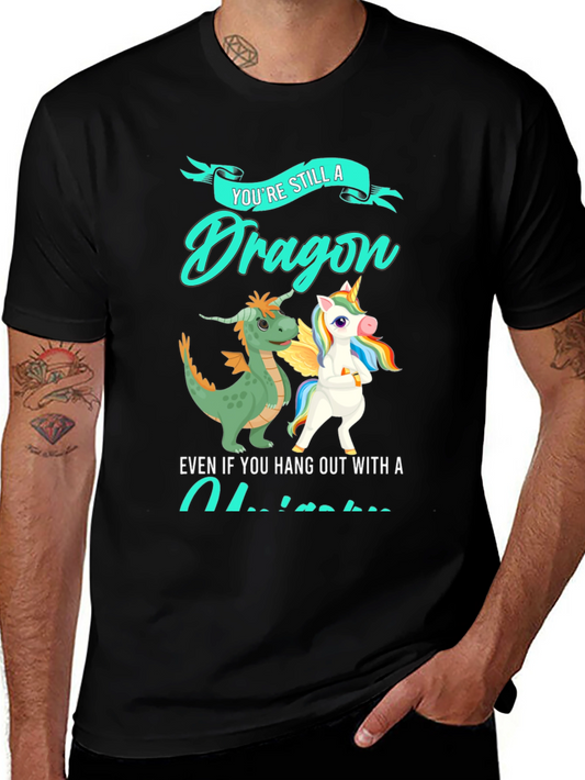 Dragon & Unicorn Graphic Tee
