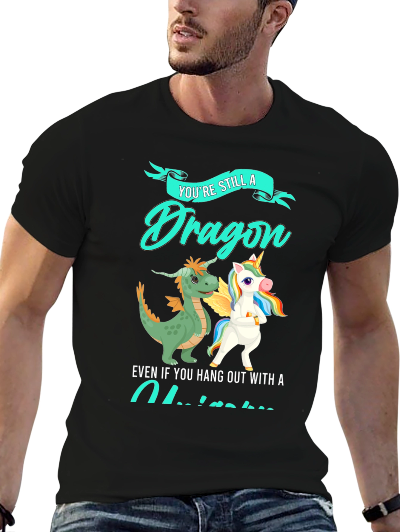 Dragon & Unicorn Graphic Tee