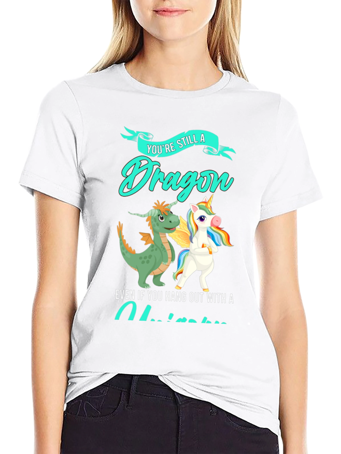 Dragon & Unicorn Graphic Tee