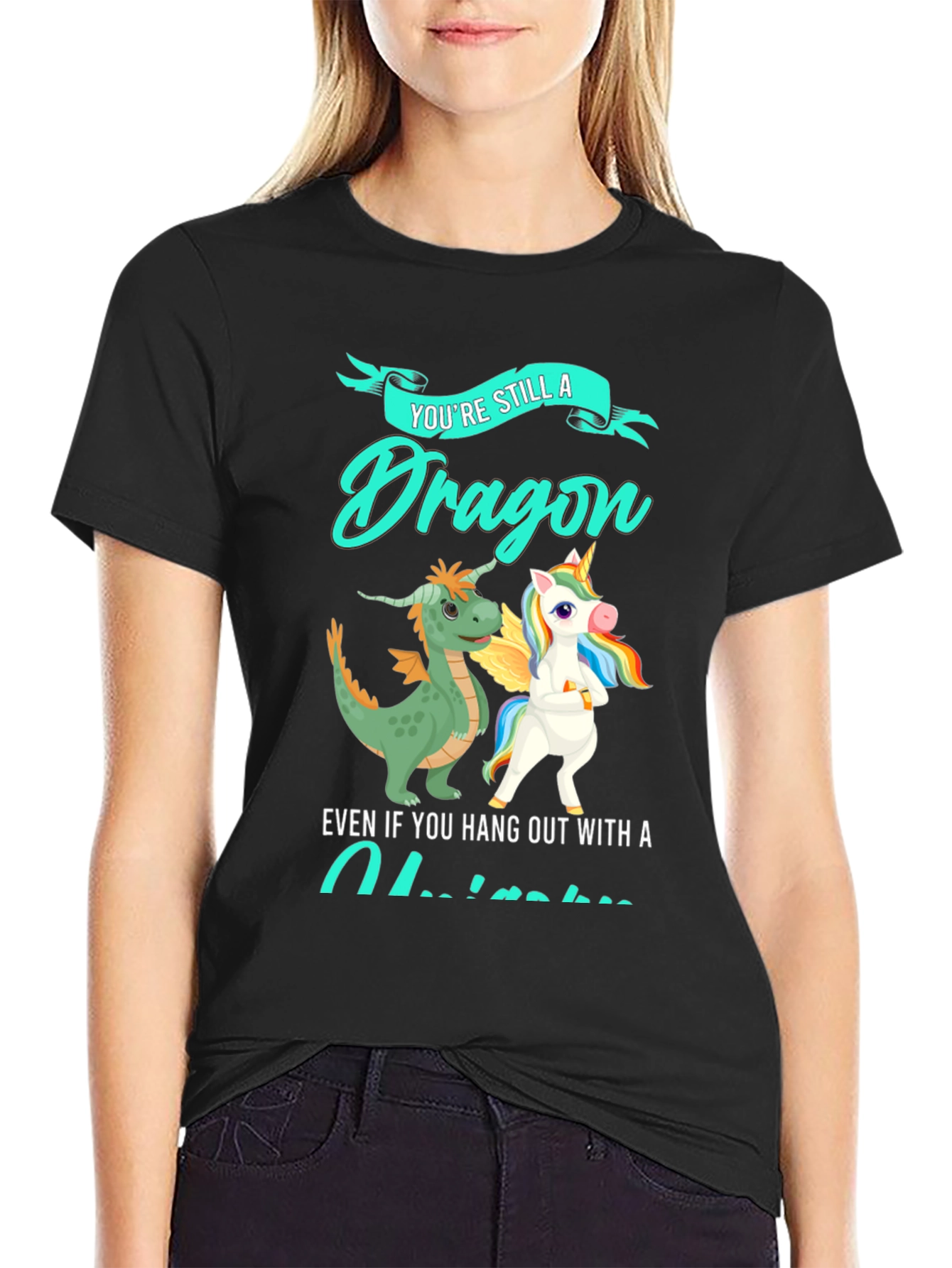 Dragon & Unicorn Graphic Tee
