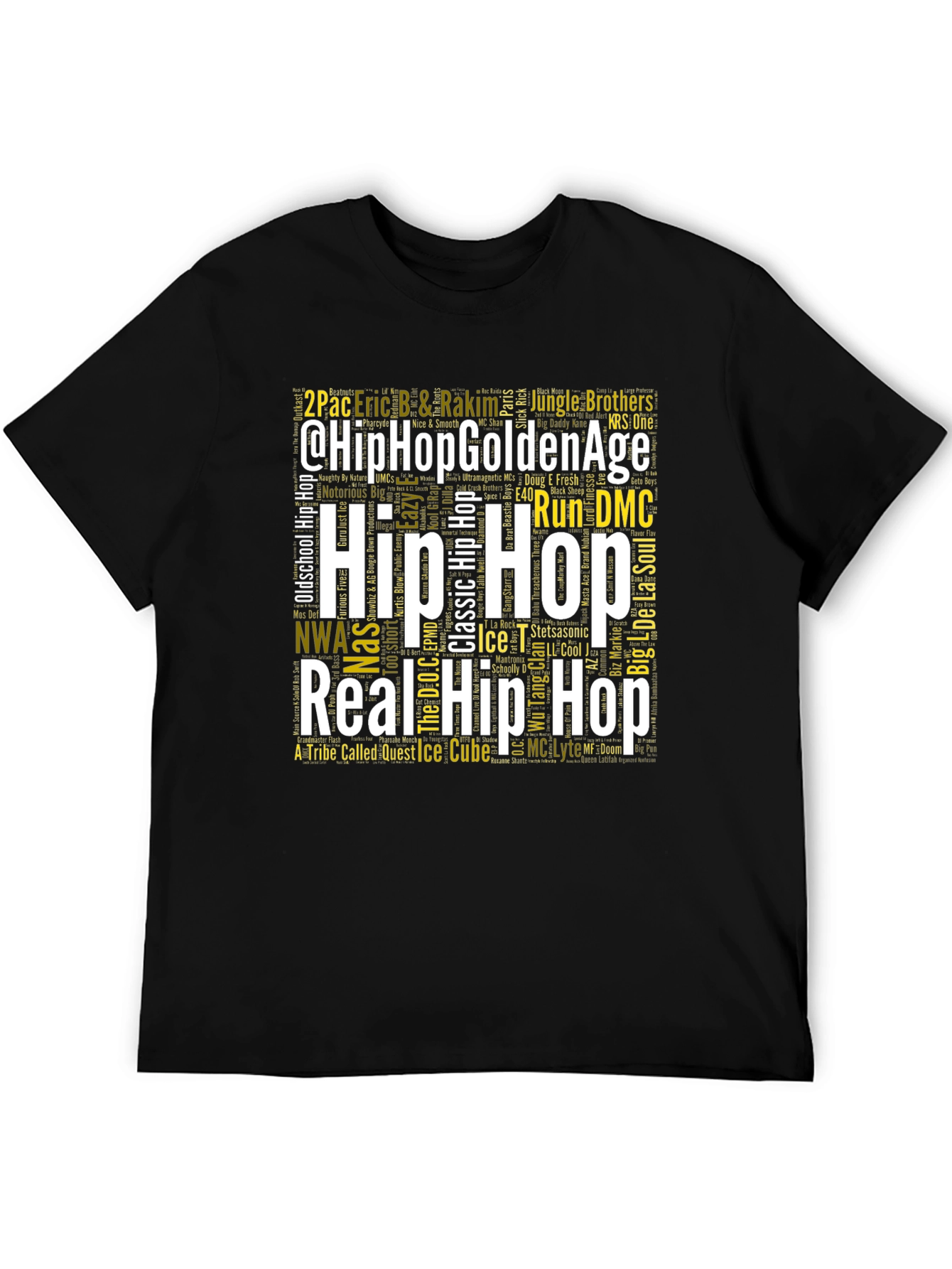 Hip Hop Golden Age Graphic T-Shirt