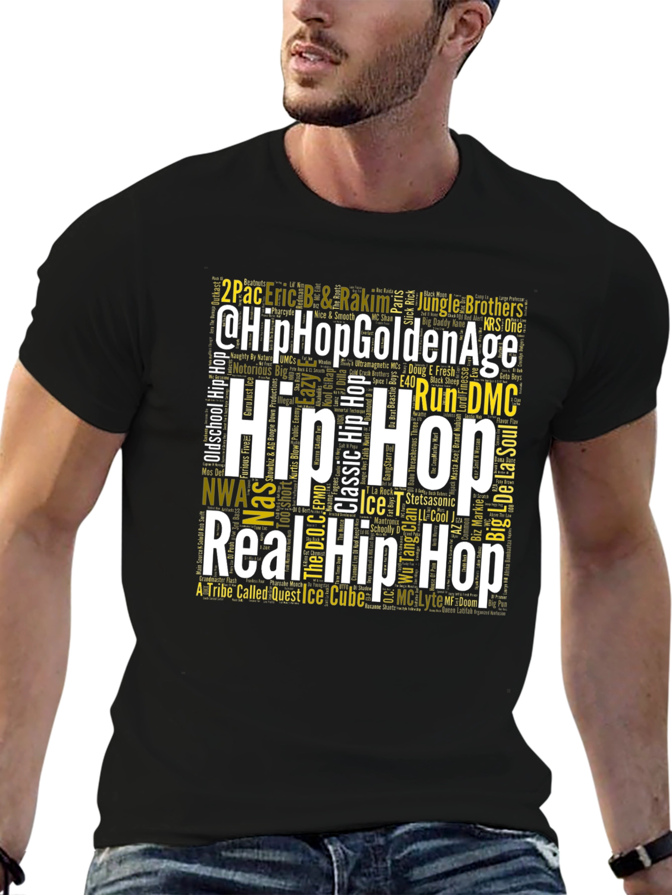 Hip Hop Golden Age Graphic T-Shirt