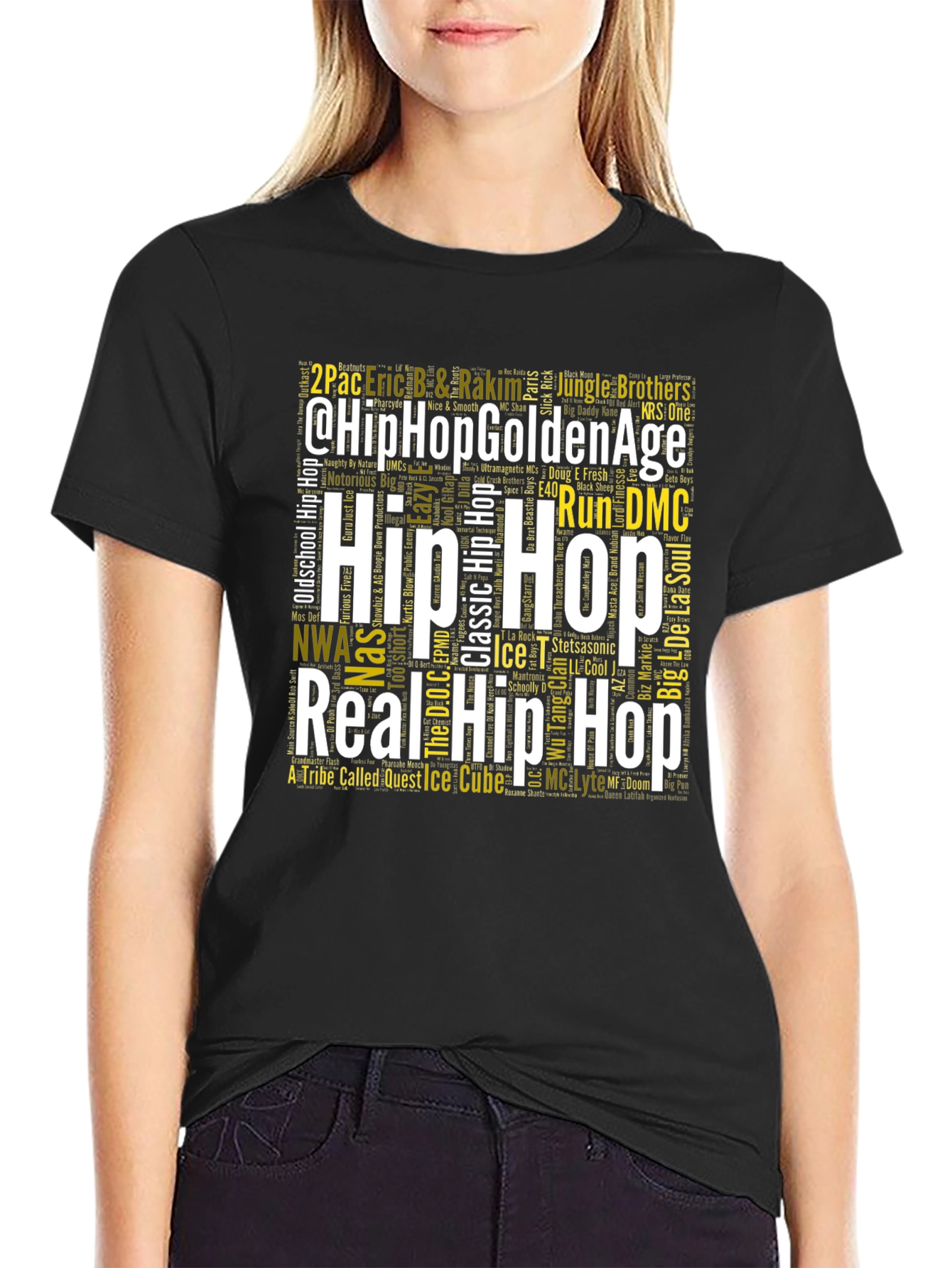 Hip Hop Golden Age Graphic T-Shirt