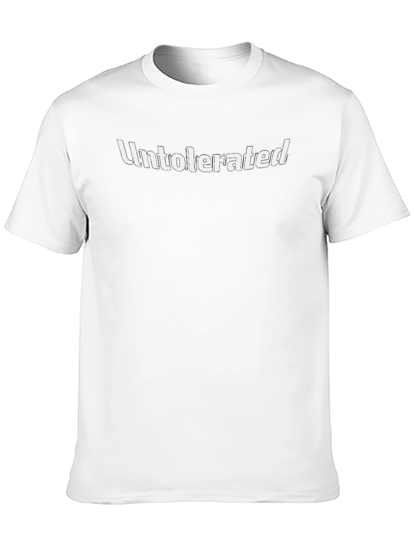 Untolerated Graphic T-Shirt - Black