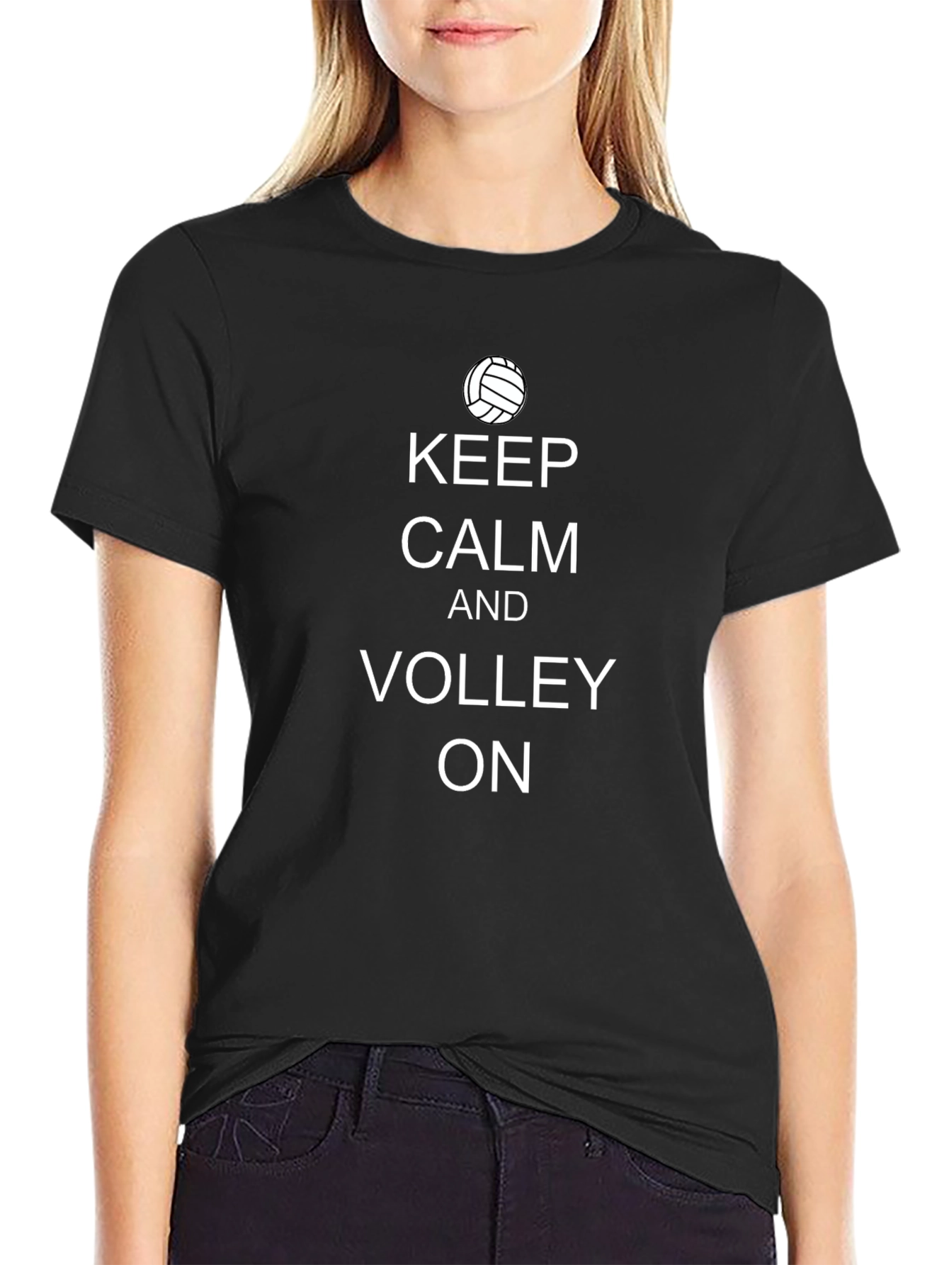 Keep Calm and Volley On T-Shirt