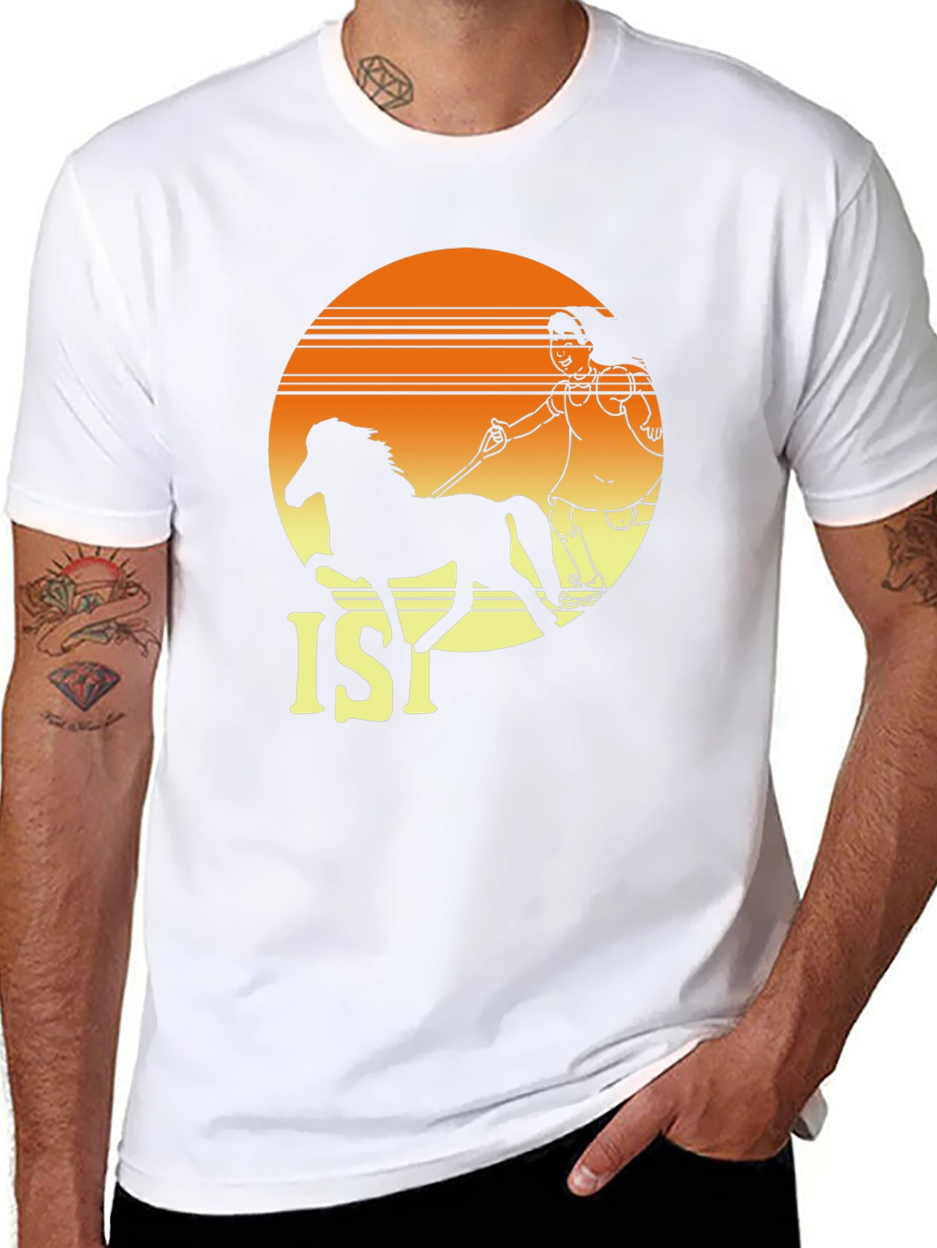 Retro Horse Ride Graphic Tee