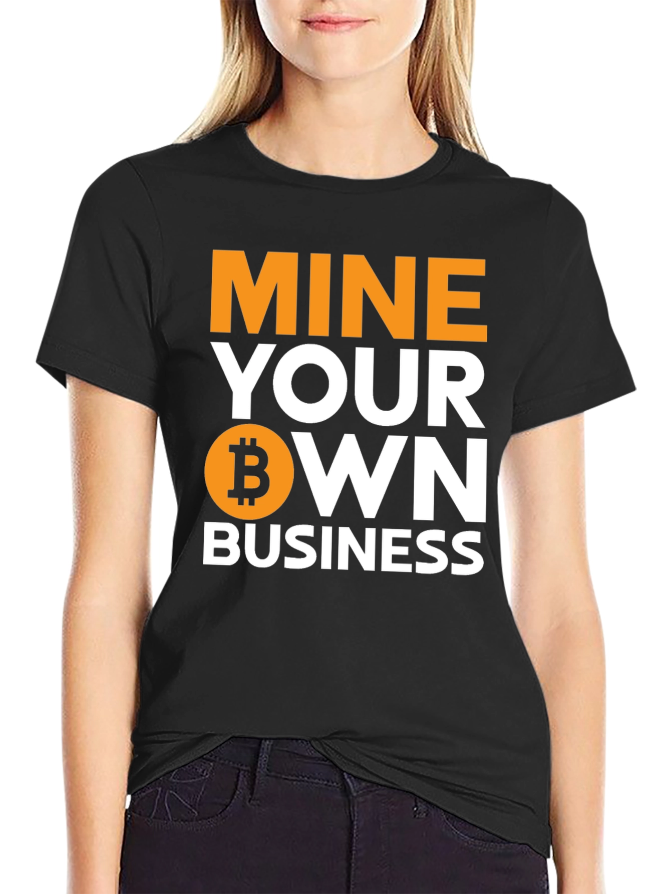 Mine Your Own Business Bitcoin Crypto T-Shirt