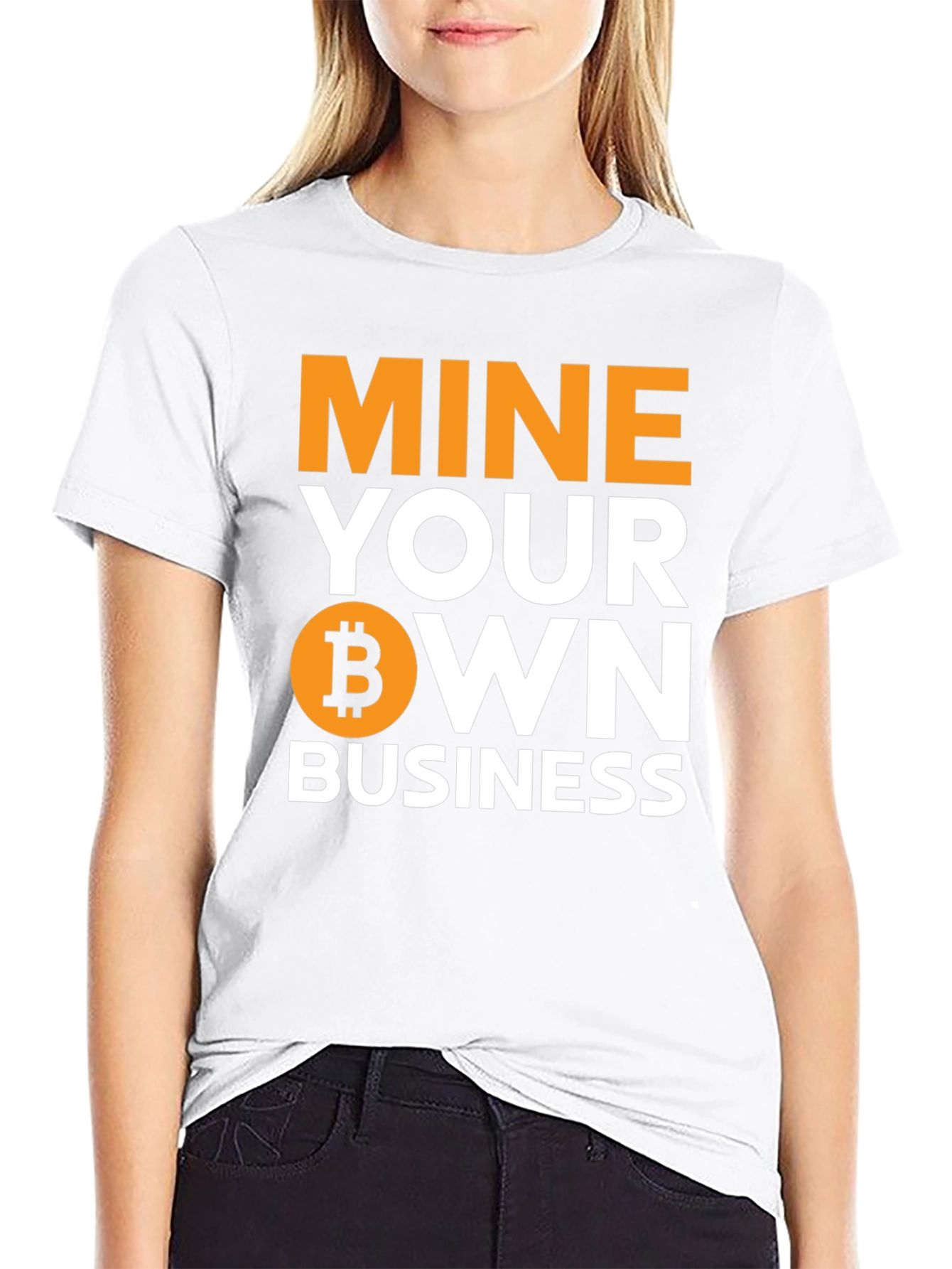 Mine Your Own Business Bitcoin Crypto T-Shirt