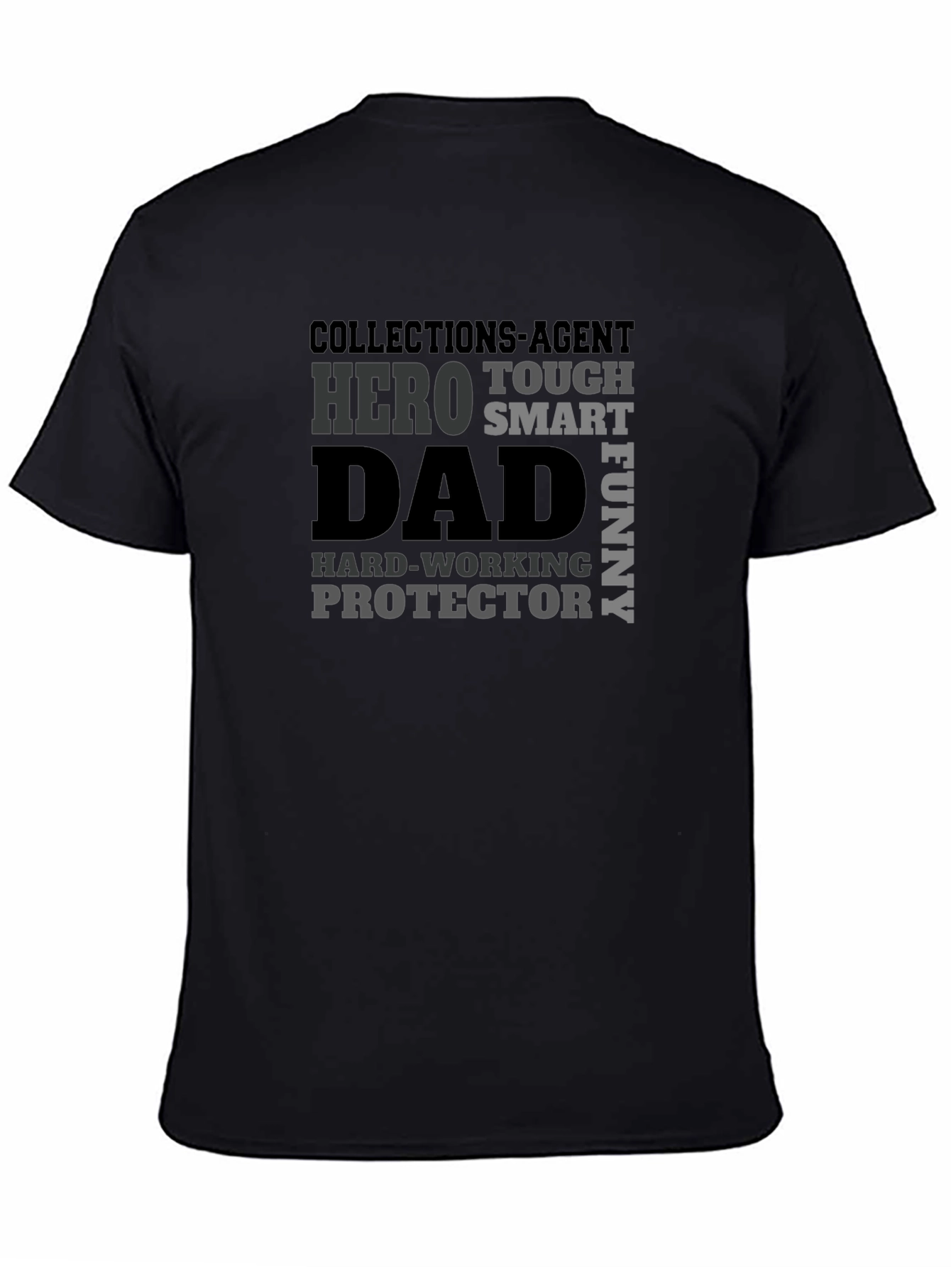 Dad Hero T-Shirt - Collections Agent Fathers Day Gift