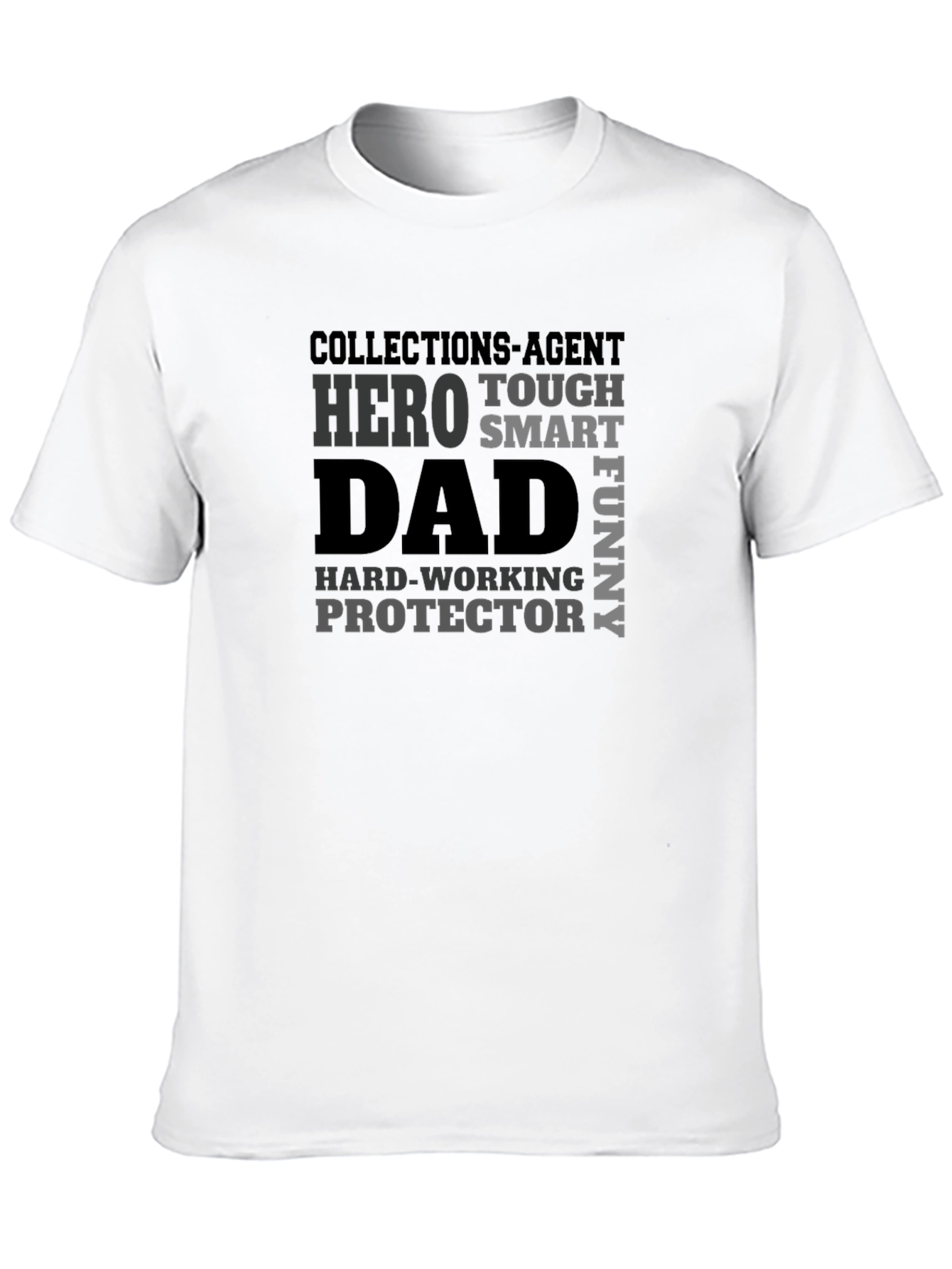 Dad Hero T-Shirt - Collections Agent Fathers Day Gift