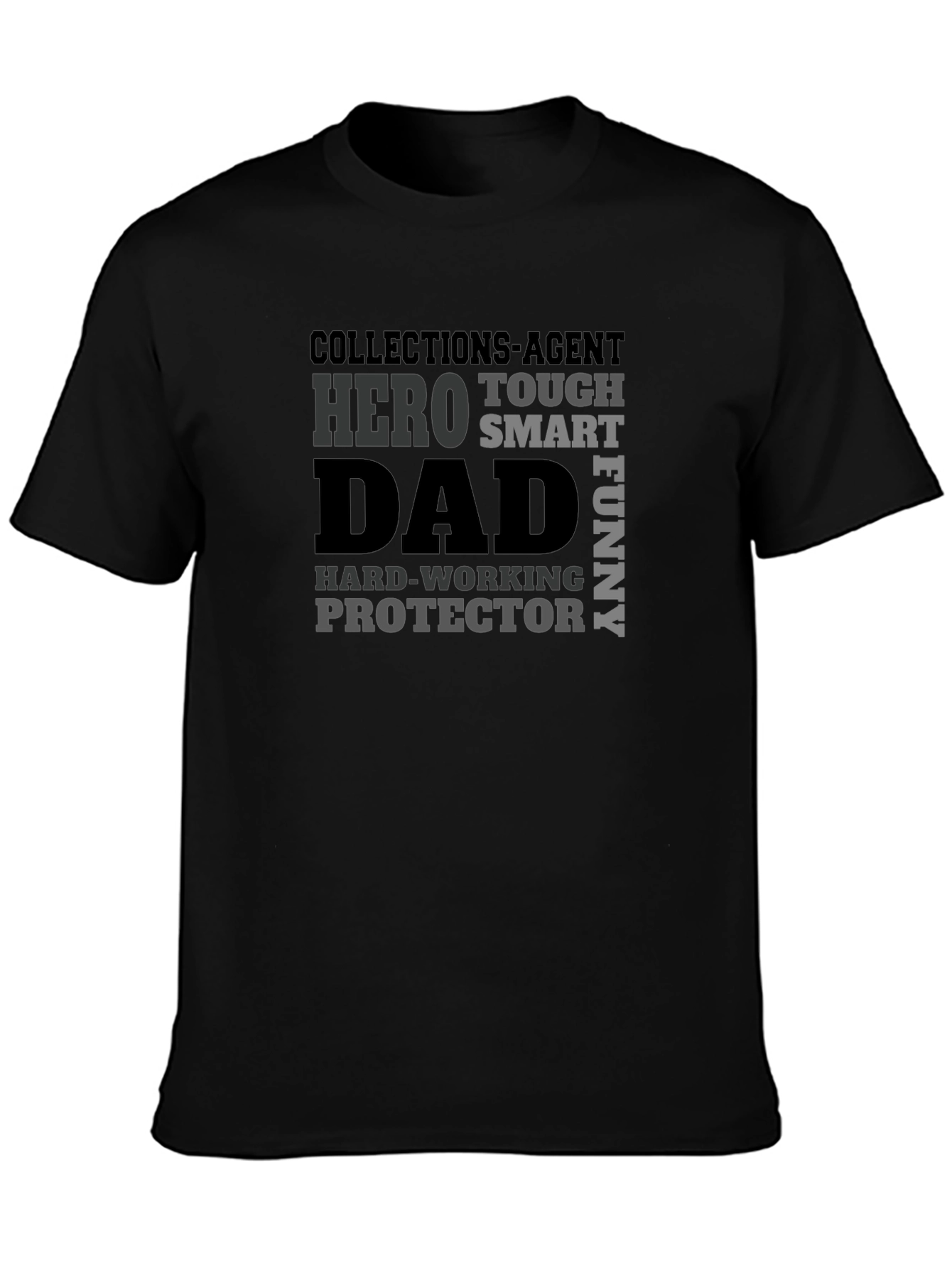 Dad Hero T-Shirt - Collections Agent Fathers Day Gift