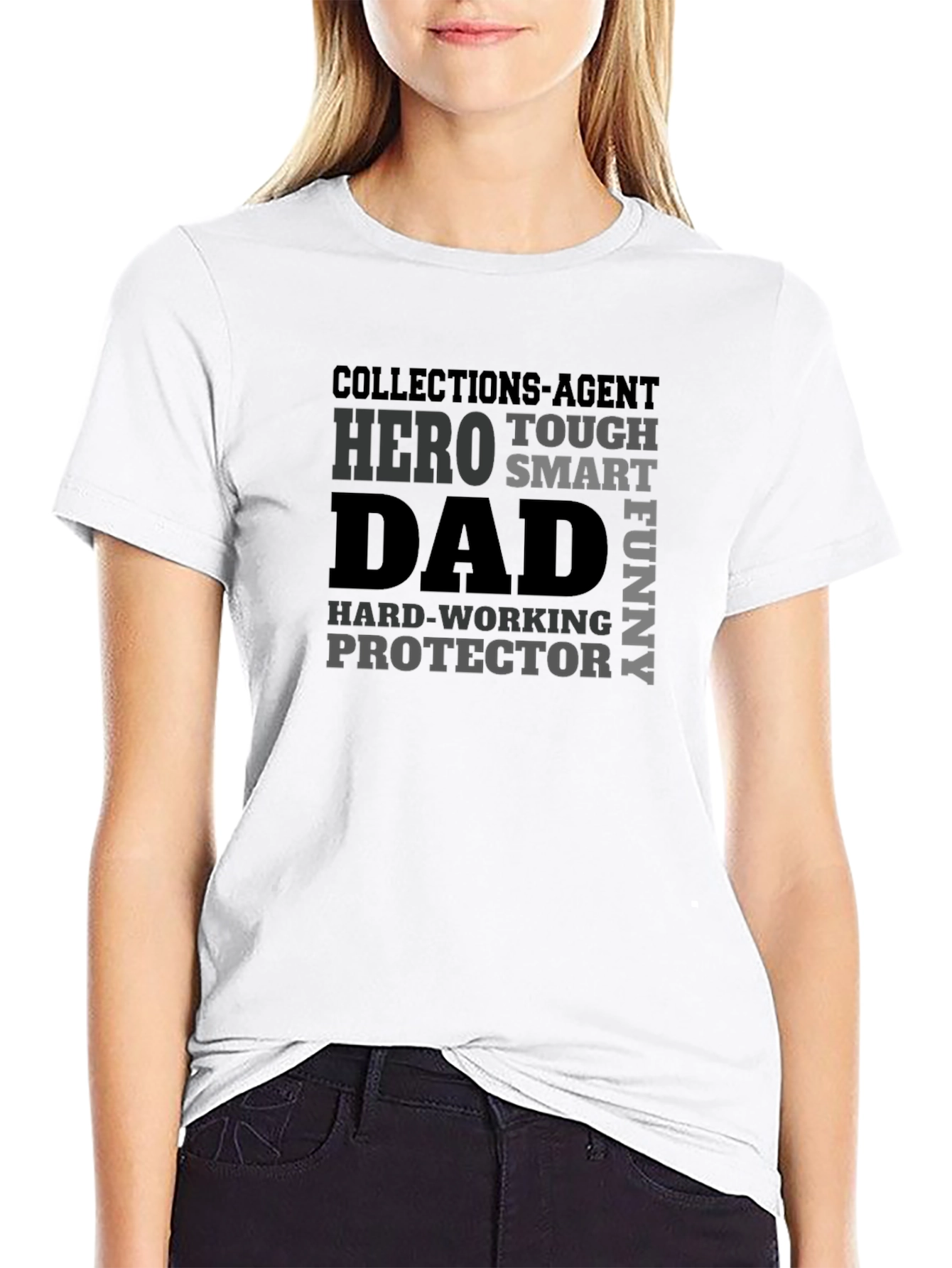 Dad Hero T-Shirt - Collections Agent Fathers Day Gift