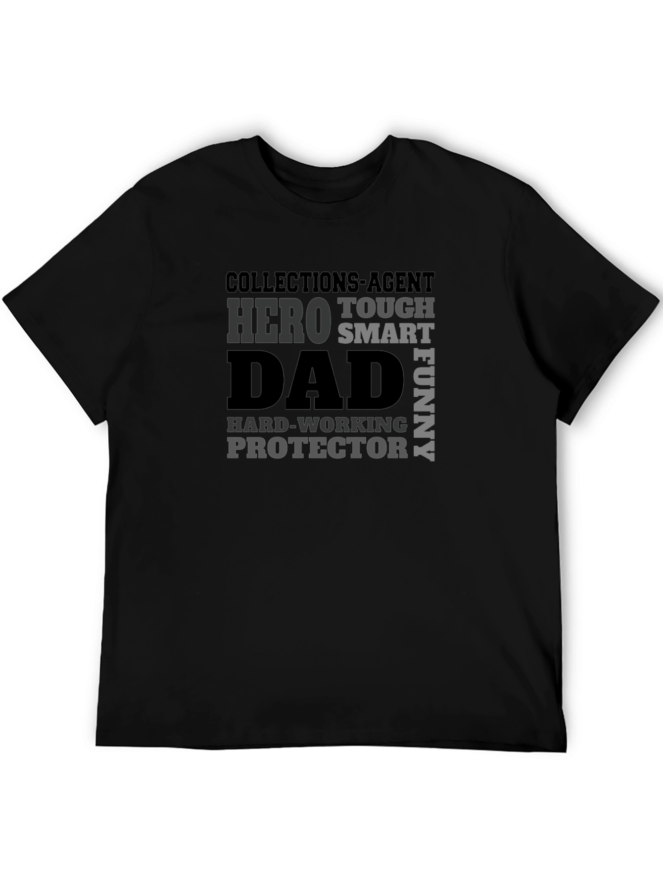 Dad Hero T-Shirt - Collections Agent Fathers Day Gift