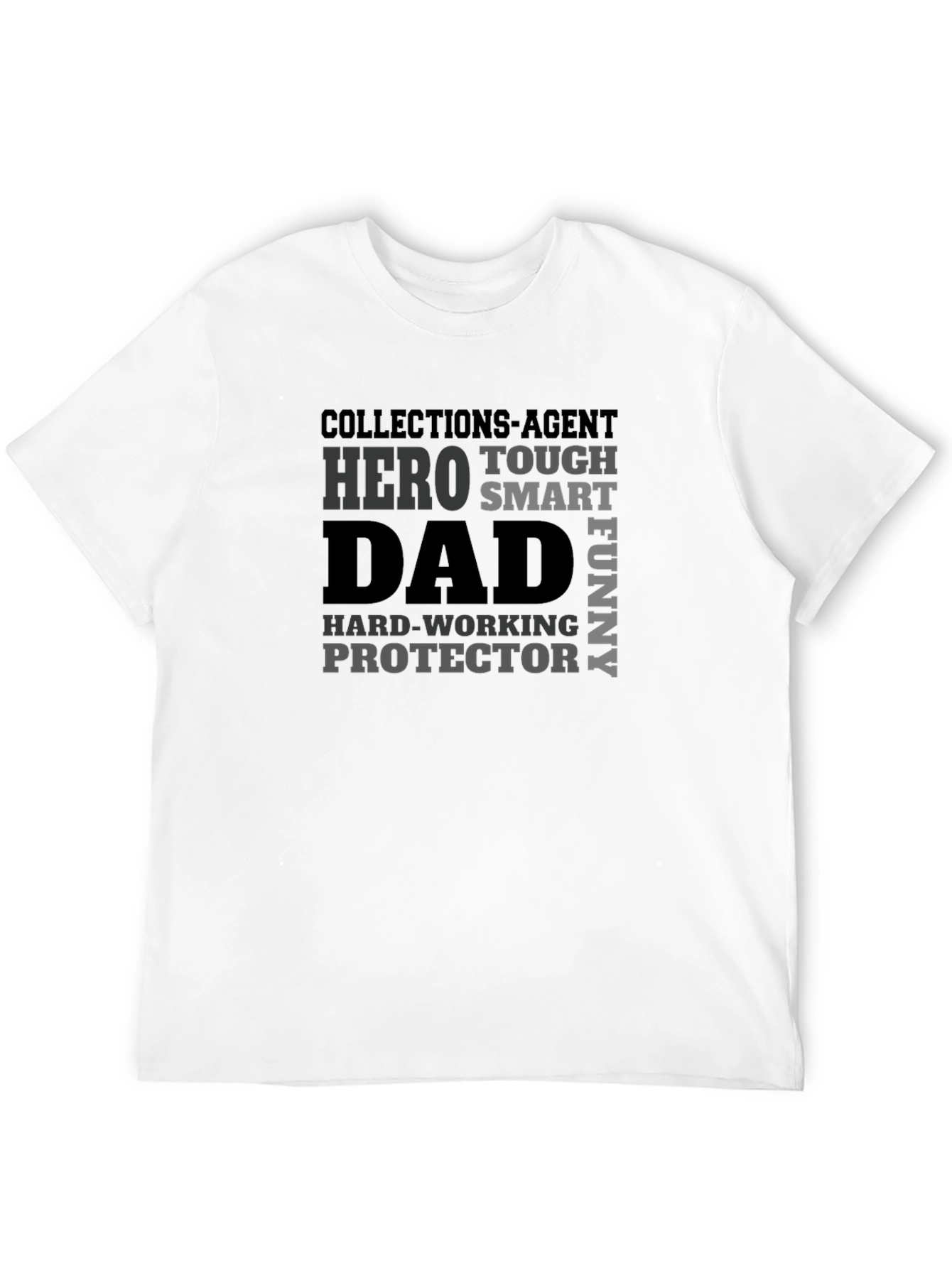 Dad Hero T-Shirt - Collections Agent Fathers Day Gift