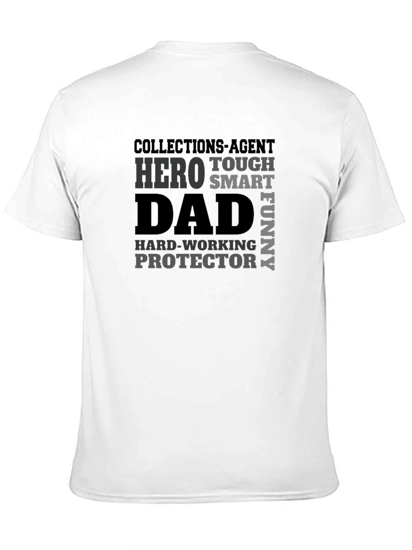 Dad Hero T-Shirt - Collections Agent Fathers Day Gift