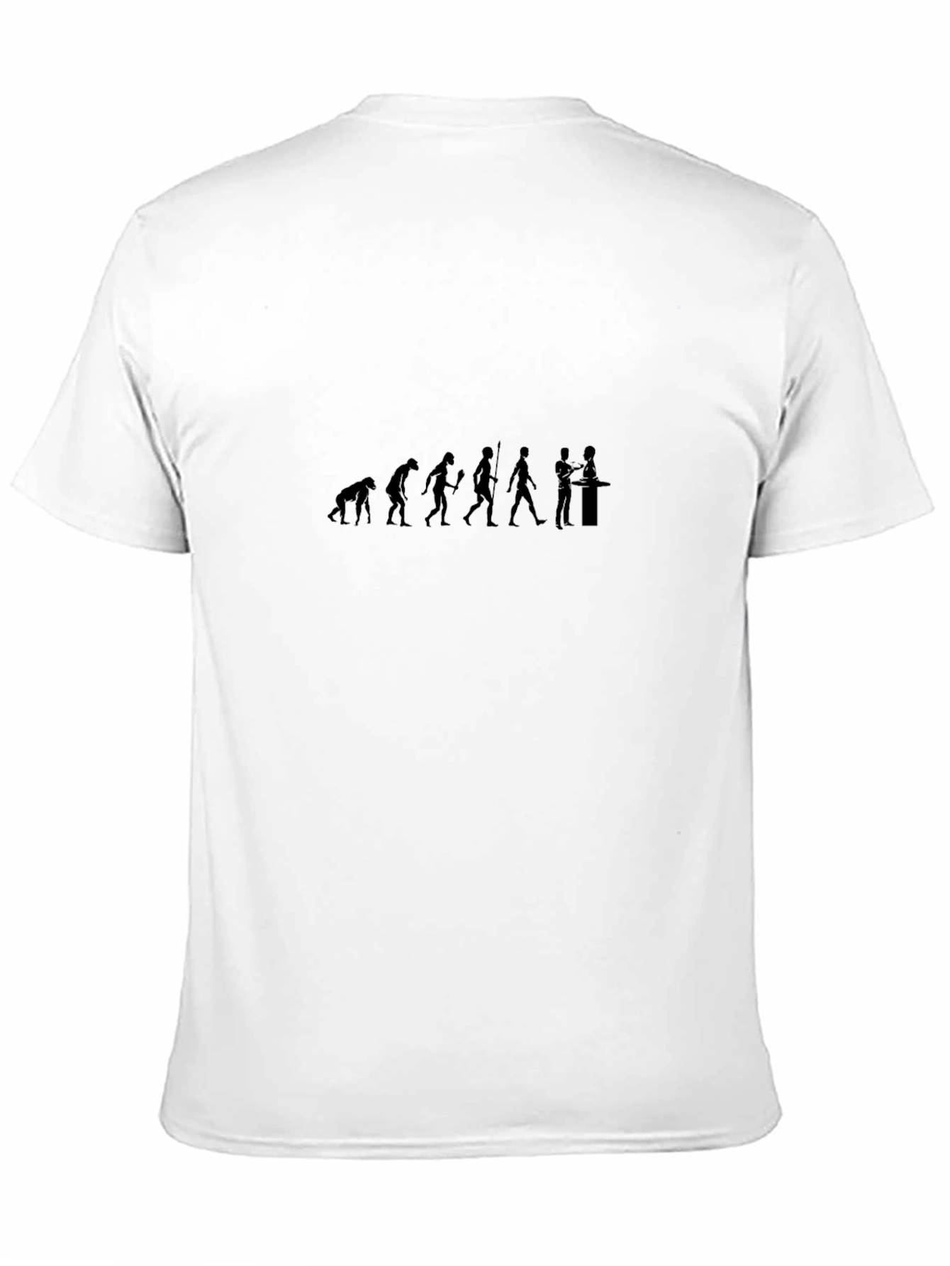 Evolution of Lawyer Black T-Shirt