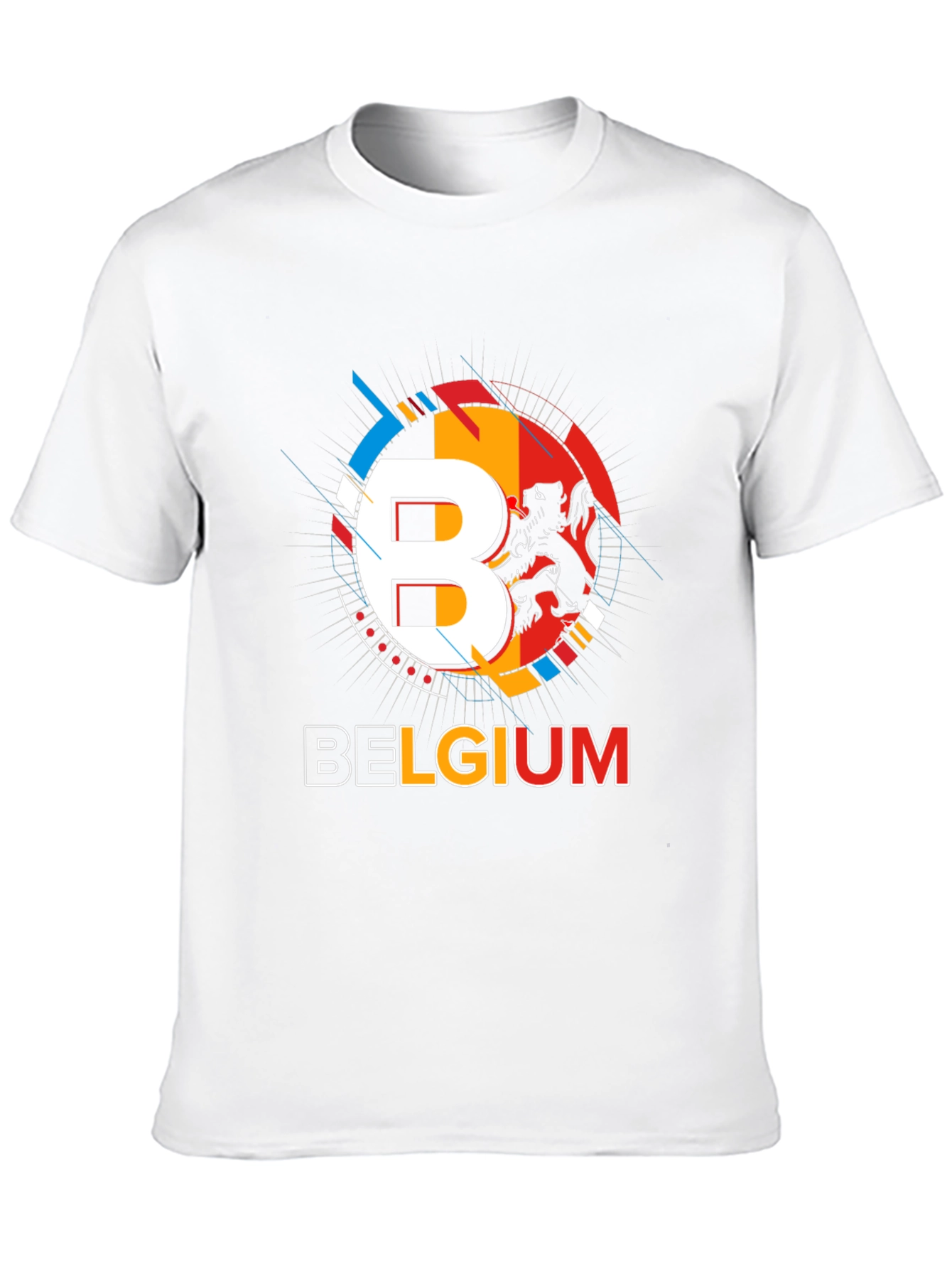 Belgium Pride Graphic Tee - Black