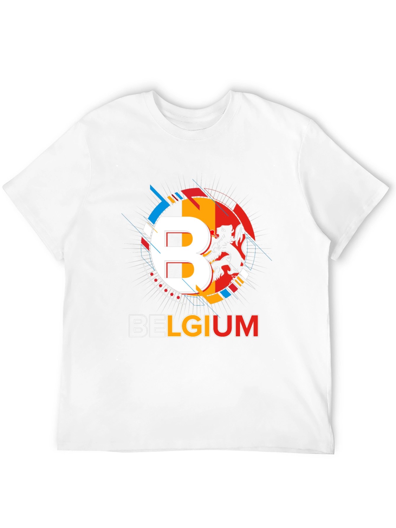 Belgium Pride Graphic Tee - Black