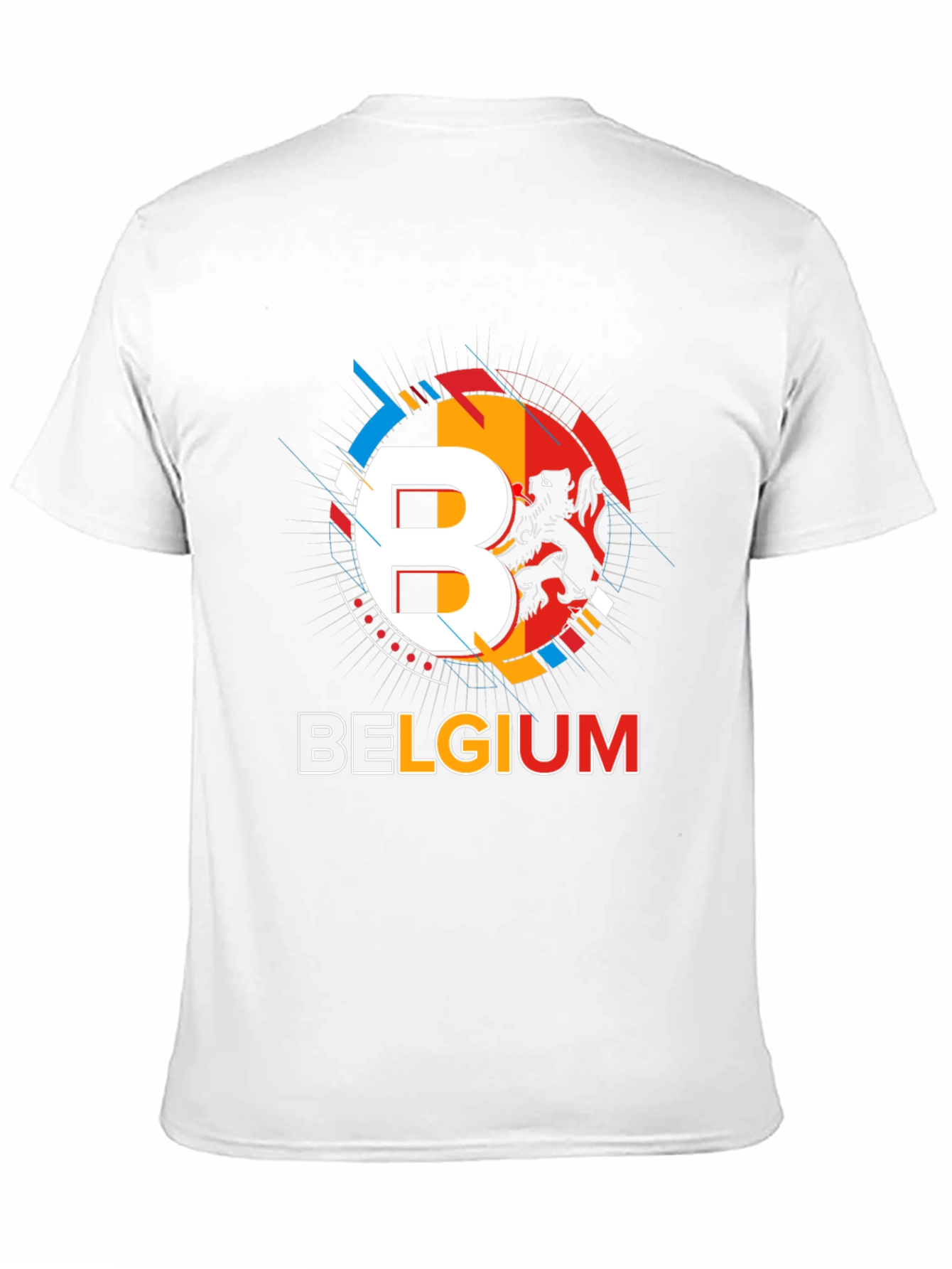 Belgium Pride Graphic Tee - Black
