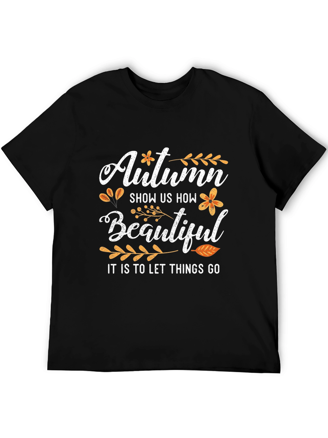 Autumn Themed Graphic T-Shirt