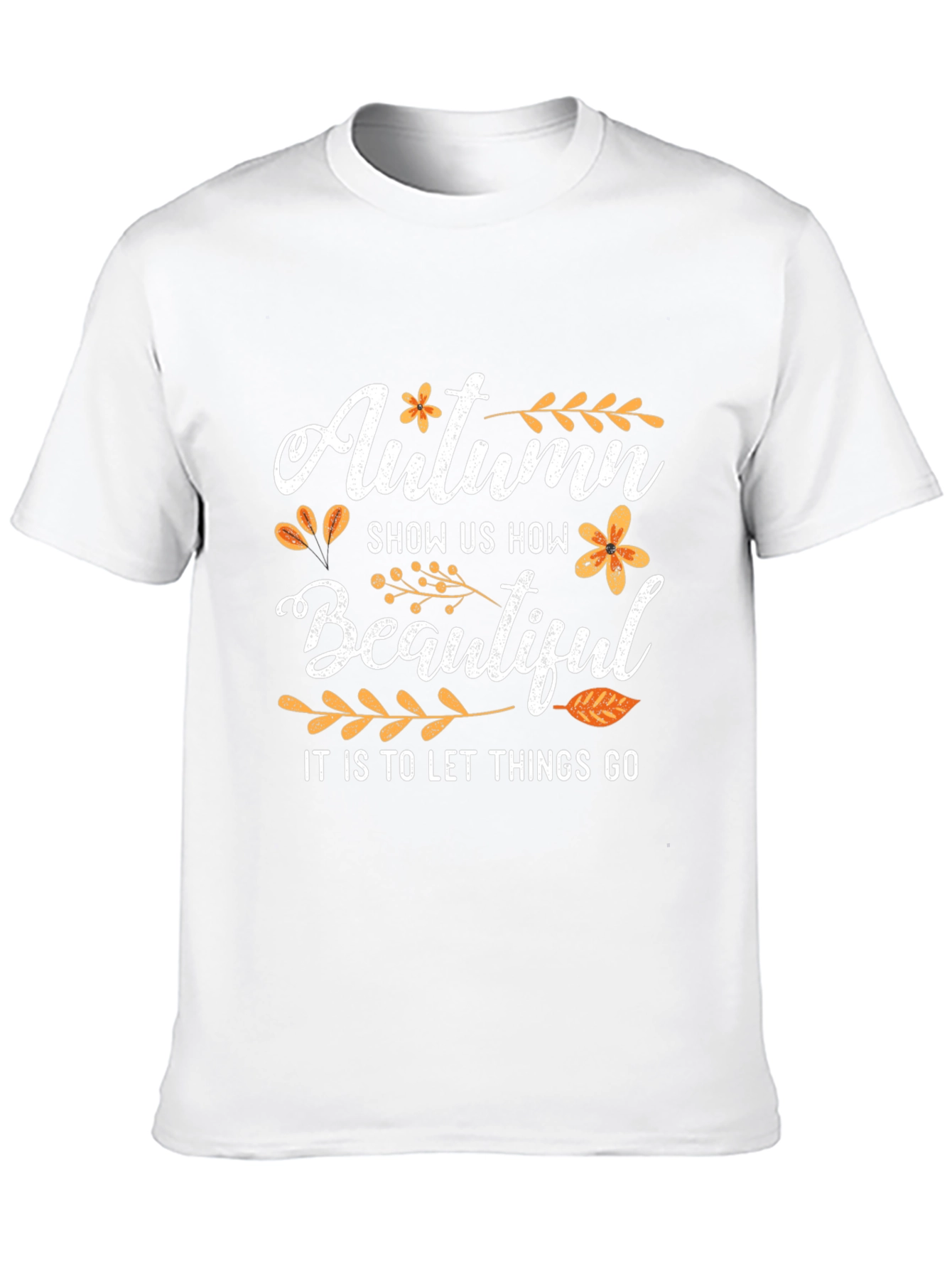 Autumn Themed Graphic T-Shirt