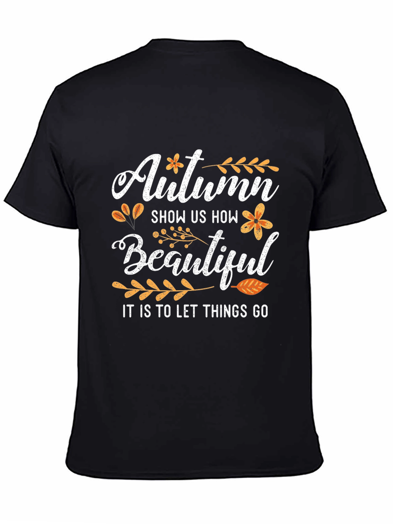 Autumn Themed Graphic T-Shirt