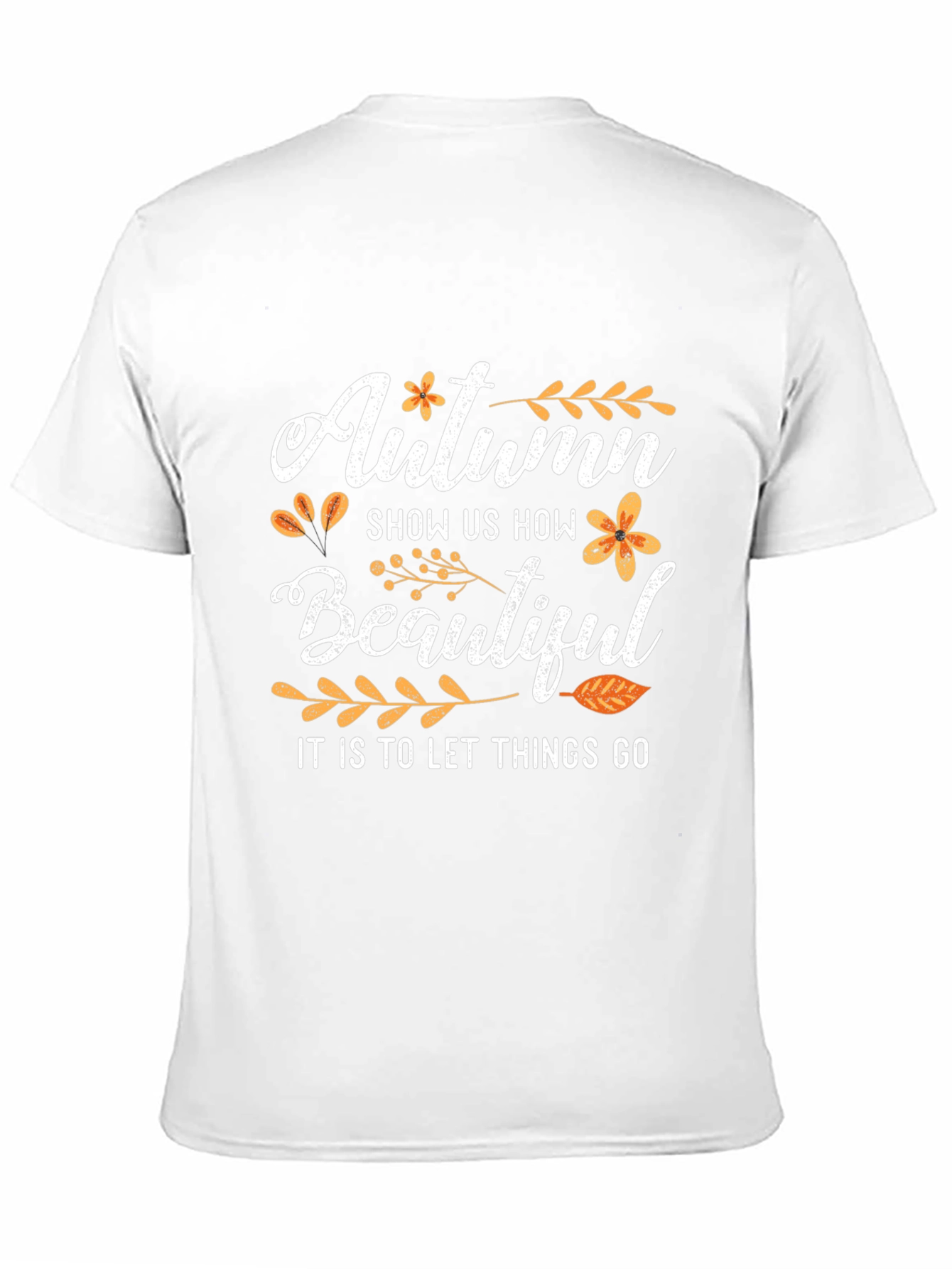 Autumn Themed Graphic T-Shirt