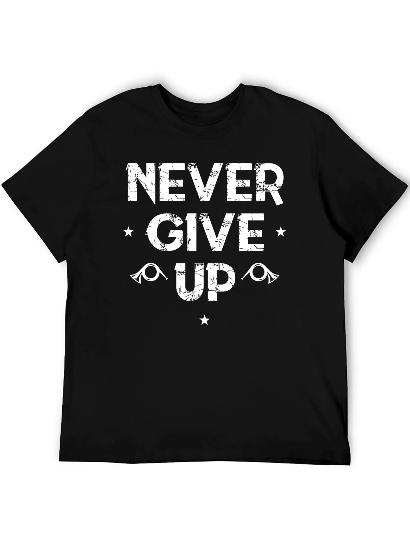 Never Give Up Graphic T-Shirt