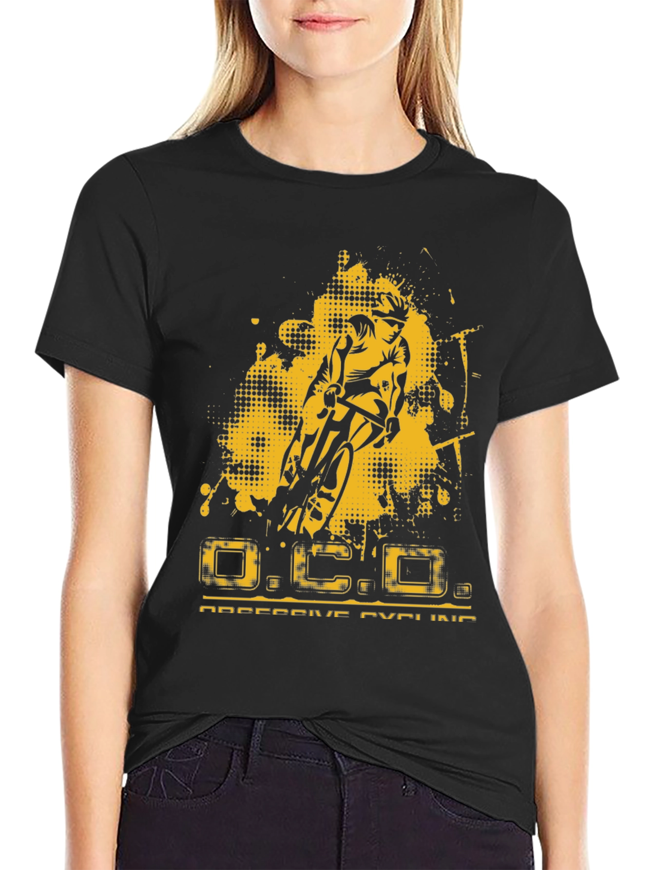 Obsessive Cycling T-Shirt - Black