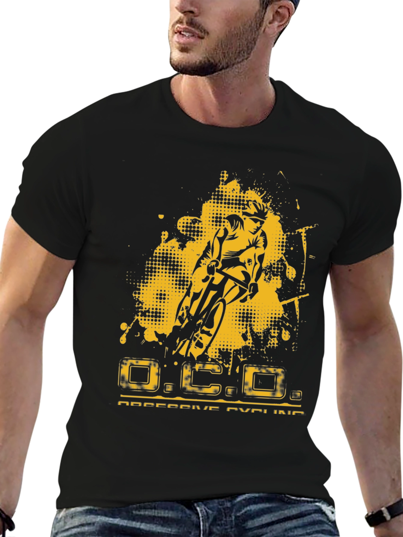 Obsessive Cycling T-Shirt - Black