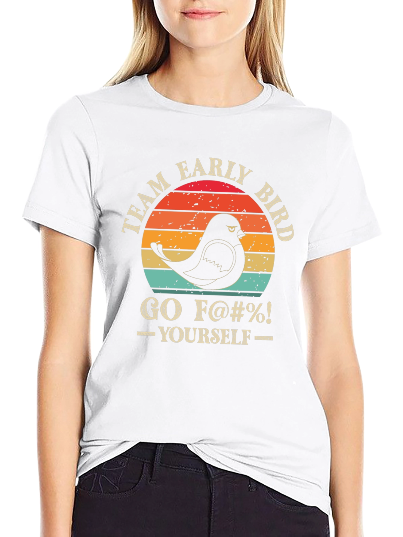 Team Early Bird T-Shirt - Funny Graphic Tee