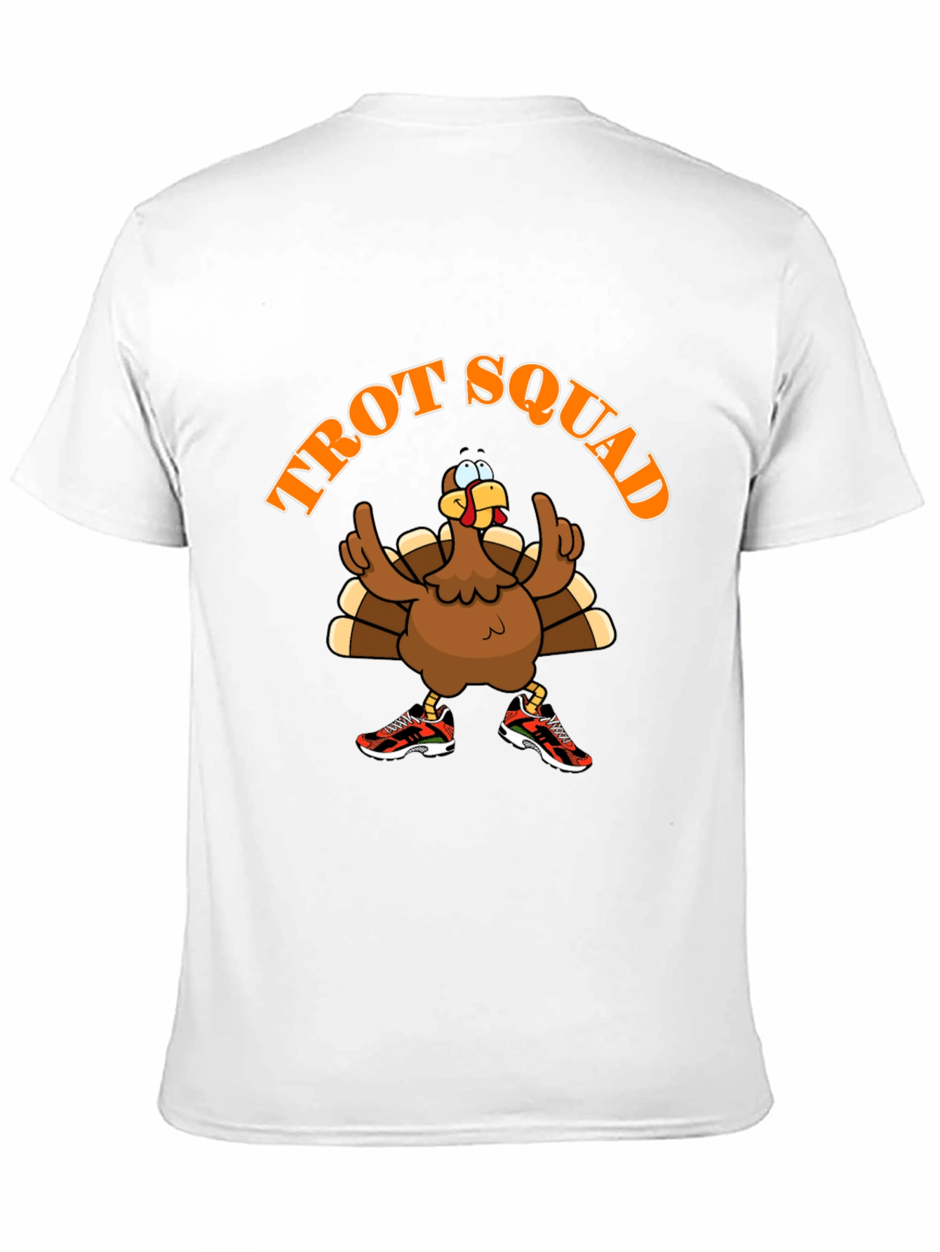 Trot Squad Thanksgiving Turkey Graphic T-Shirt