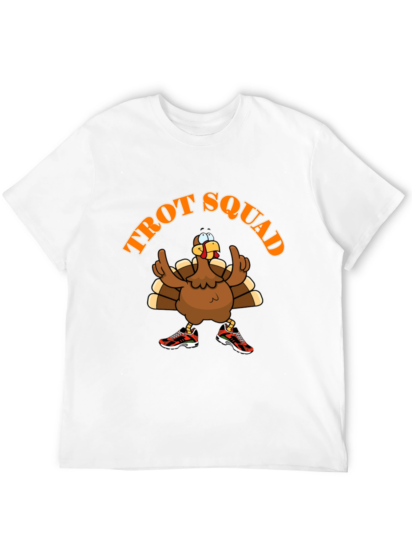 Trot Squad Thanksgiving Turkey Graphic T-Shirt