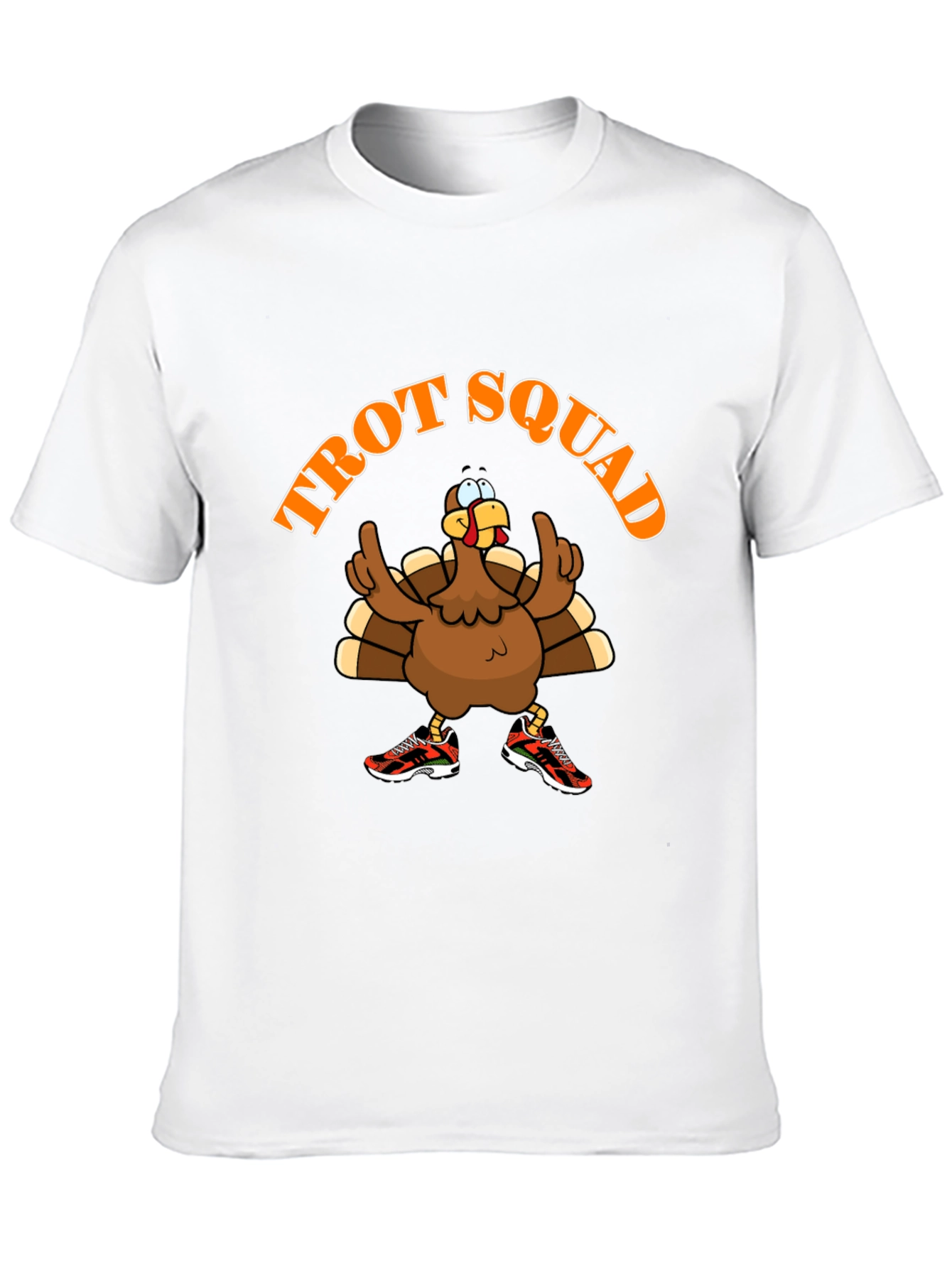 Trot Squad Thanksgiving Turkey Graphic T-Shirt