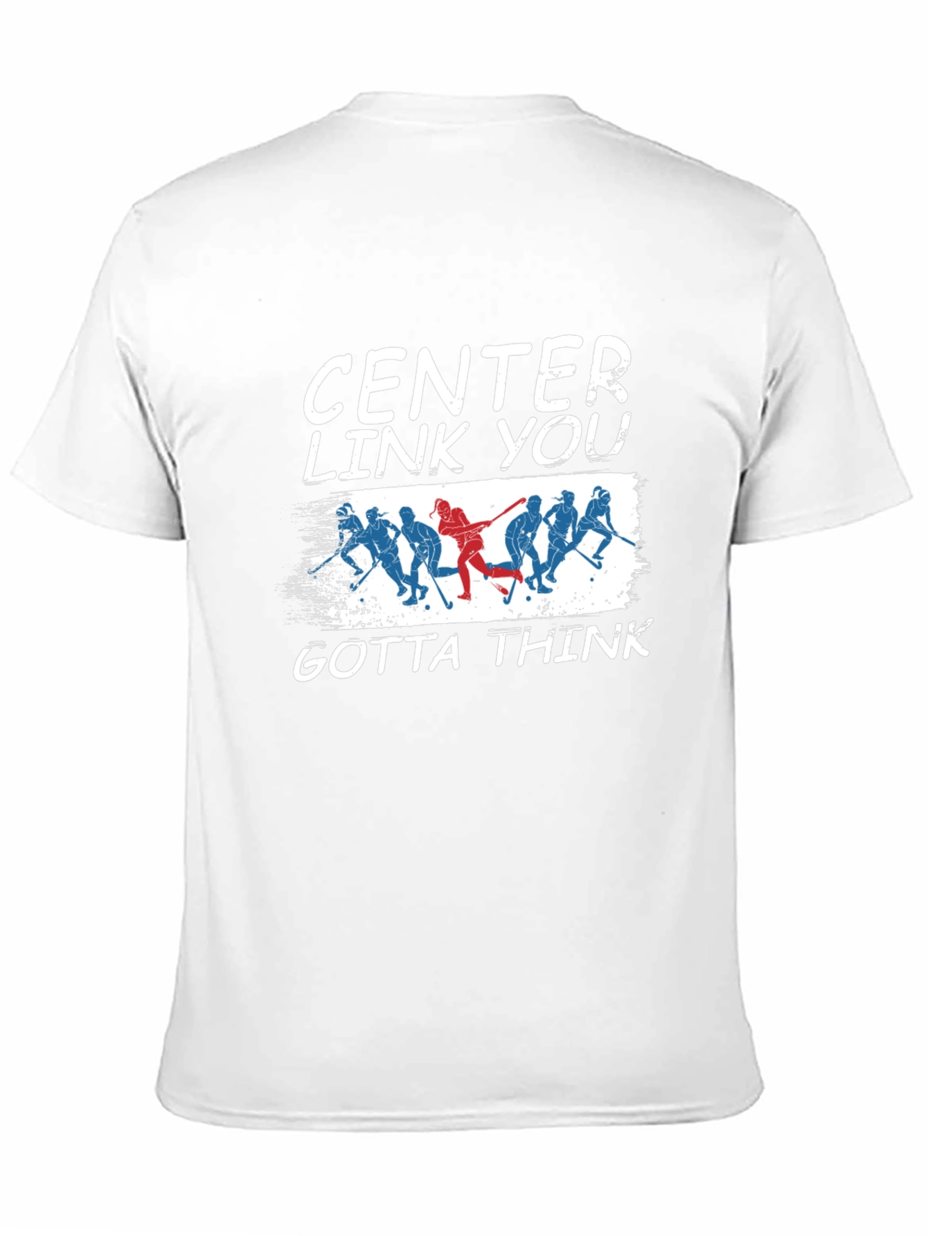 Center Link You Gotta Think Hockey Graphic Tee