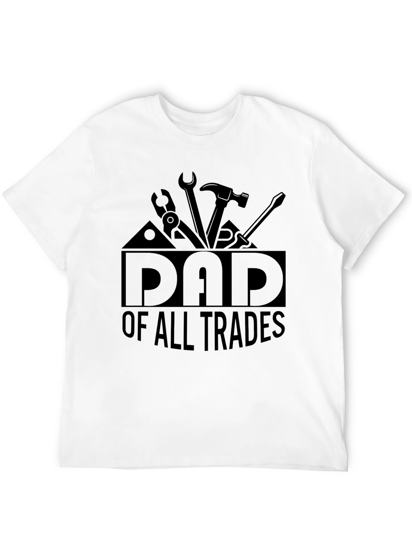 Dad of All Trades Black T-Shirt
