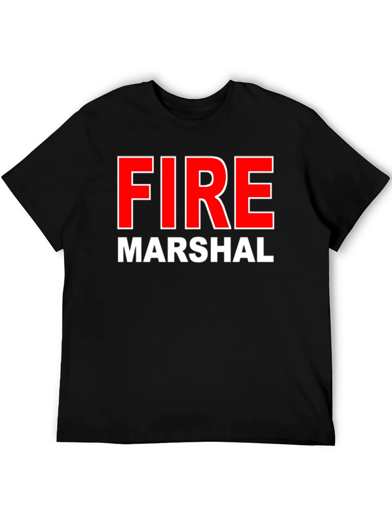 Fire Marshal Graphic T-Shirt - Black