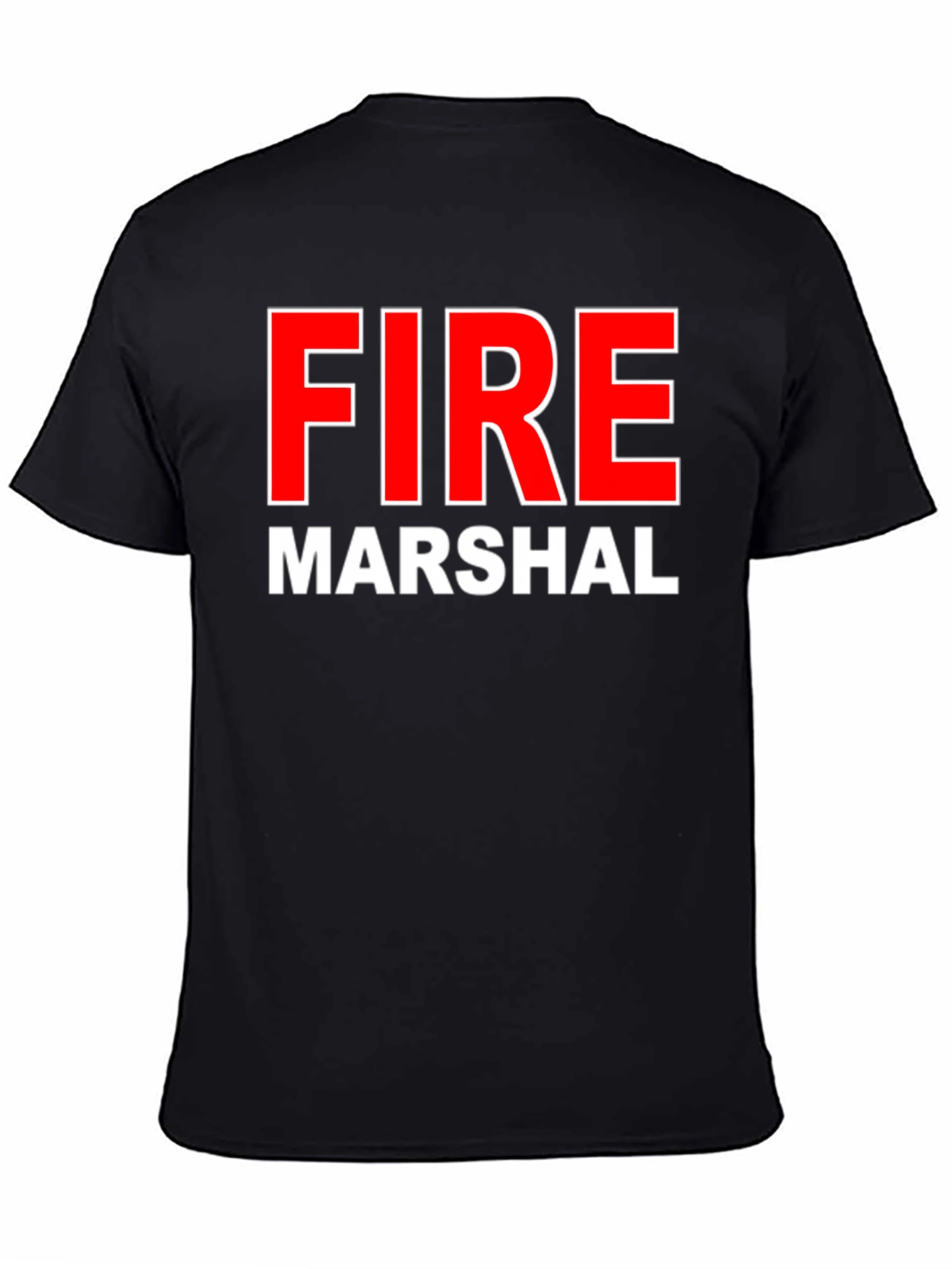 Fire Marshal Graphic T-Shirt - Black