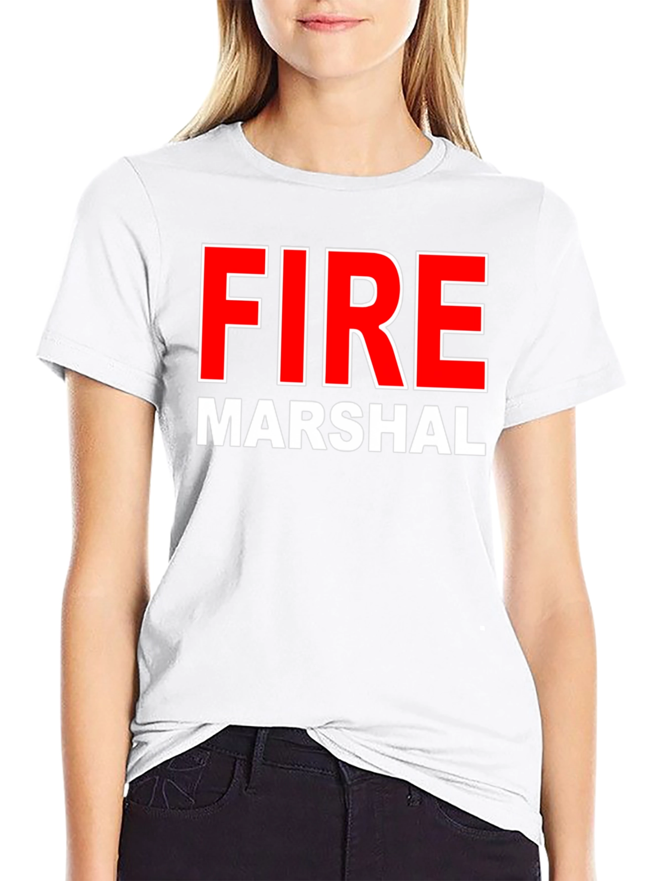 Fire Marshal Graphic T-Shirt - Black