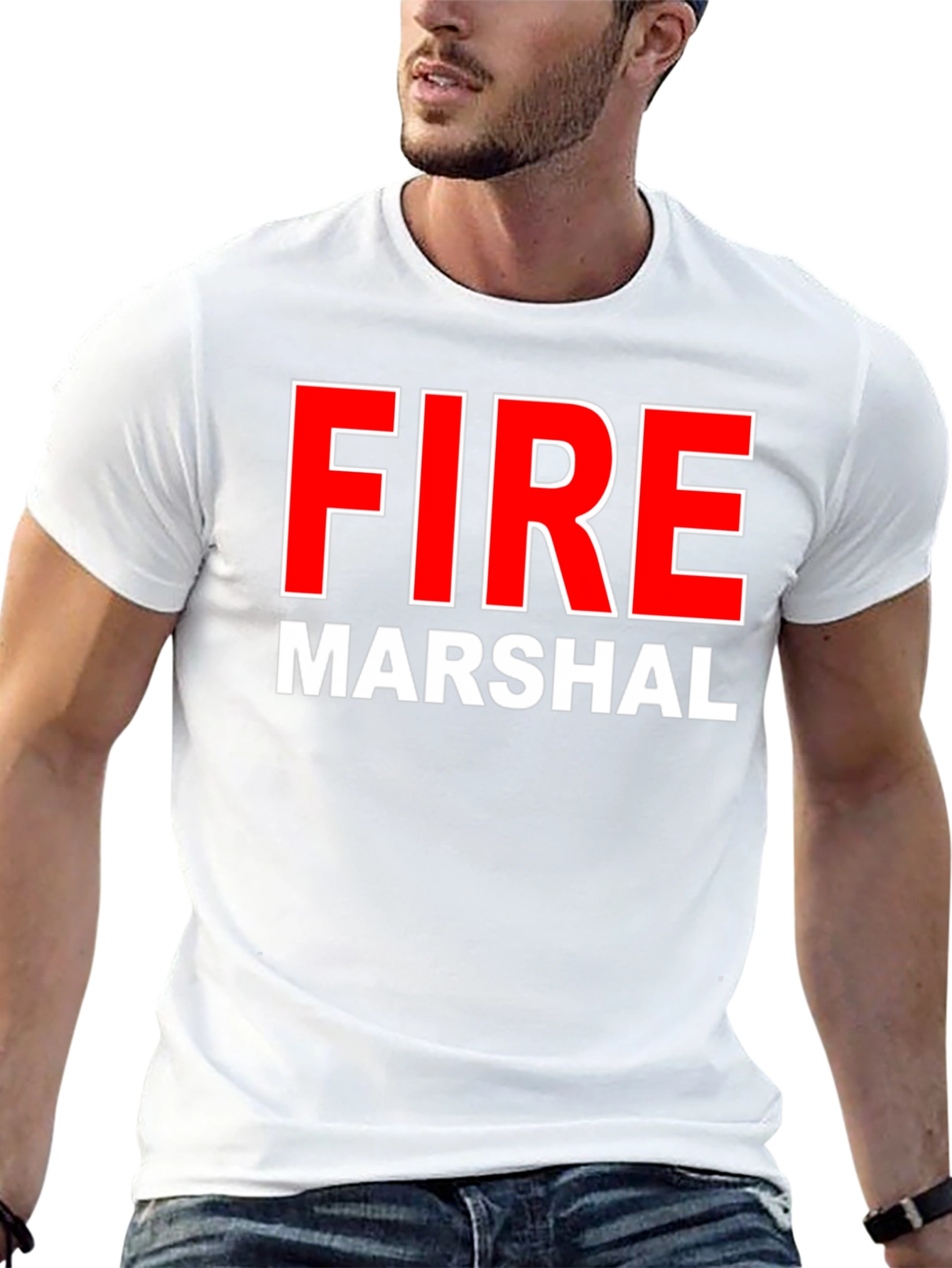 Fire Marshal Graphic T-Shirt - Black