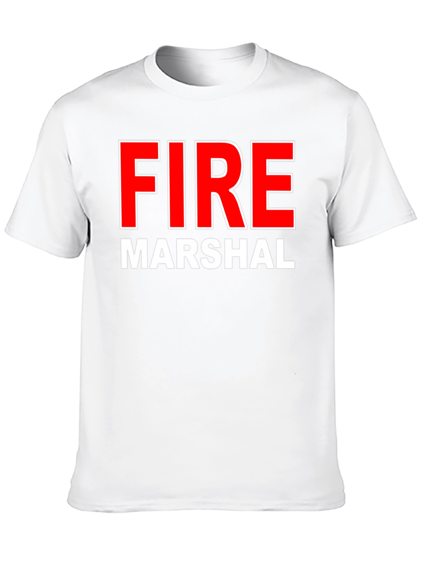 Fire Marshal Graphic T-Shirt - Black
