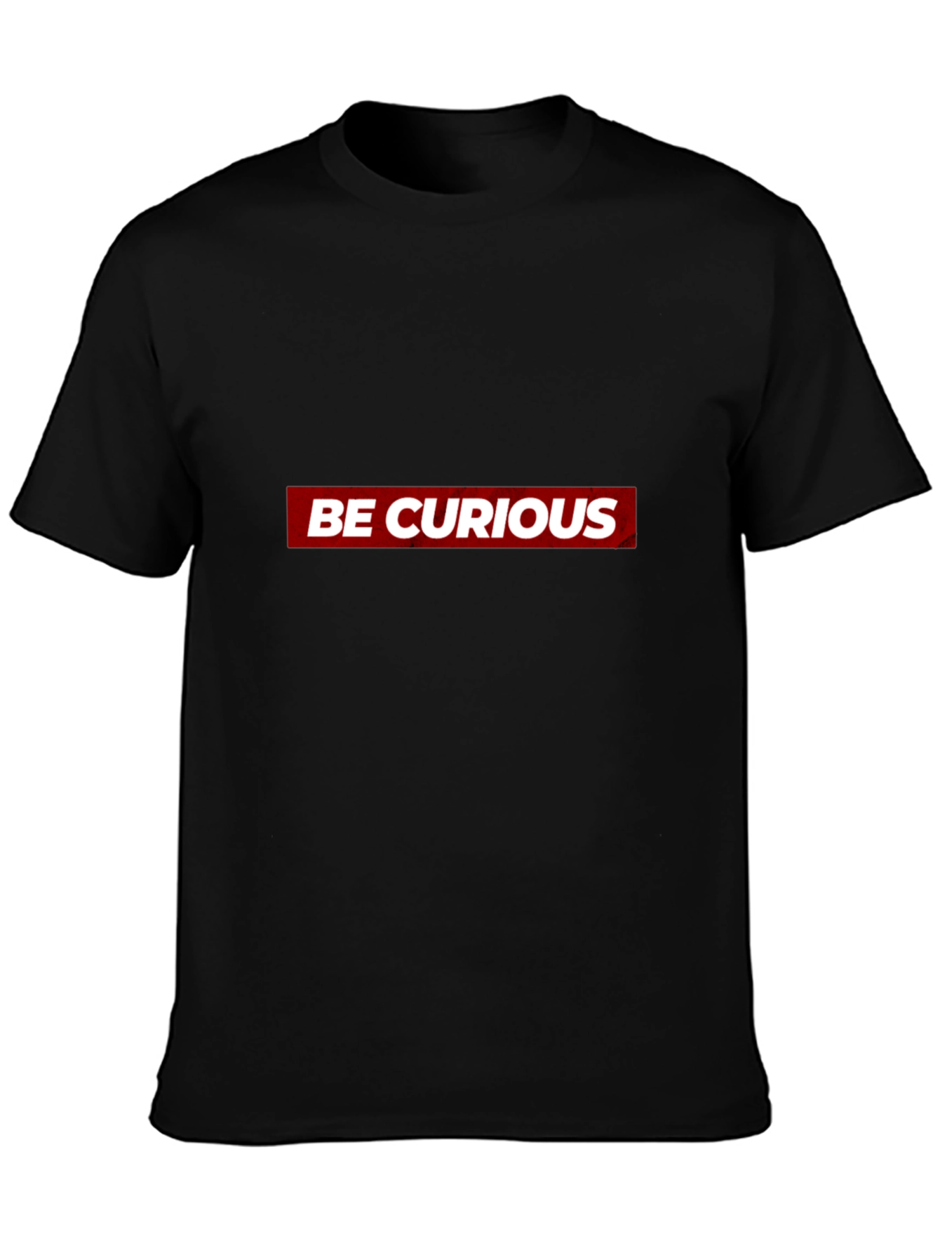 Be Curious Graphic Tee - Modern Style