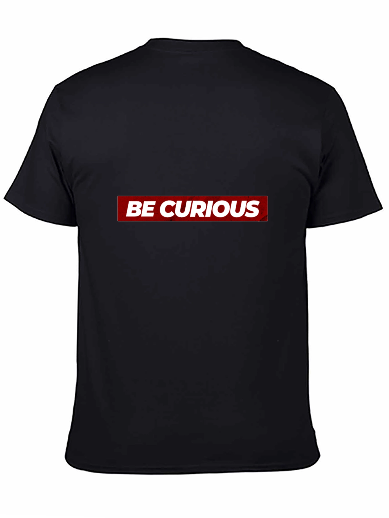 Be Curious Graphic Tee - Modern Style