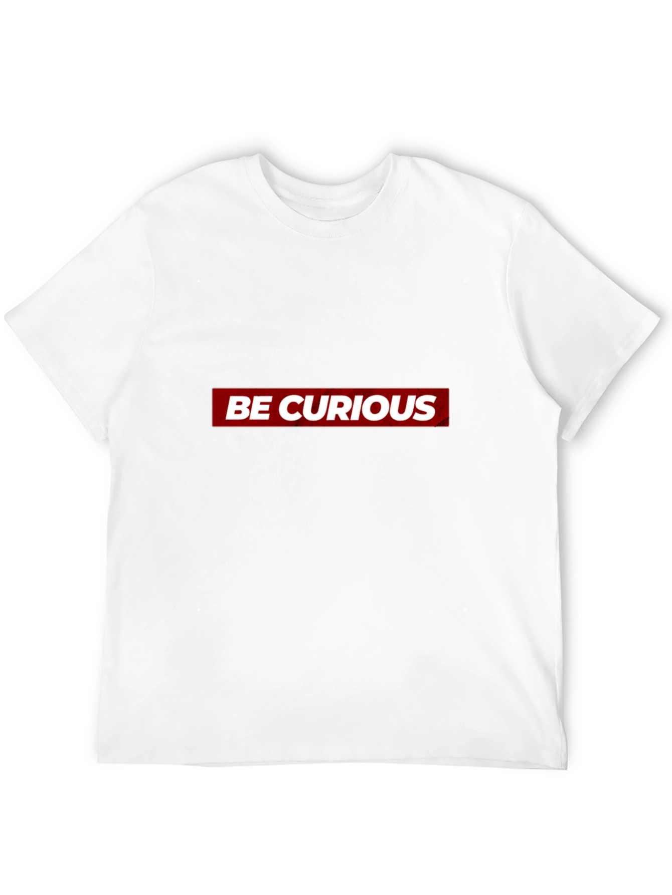 Be Curious Graphic Tee - Modern Style