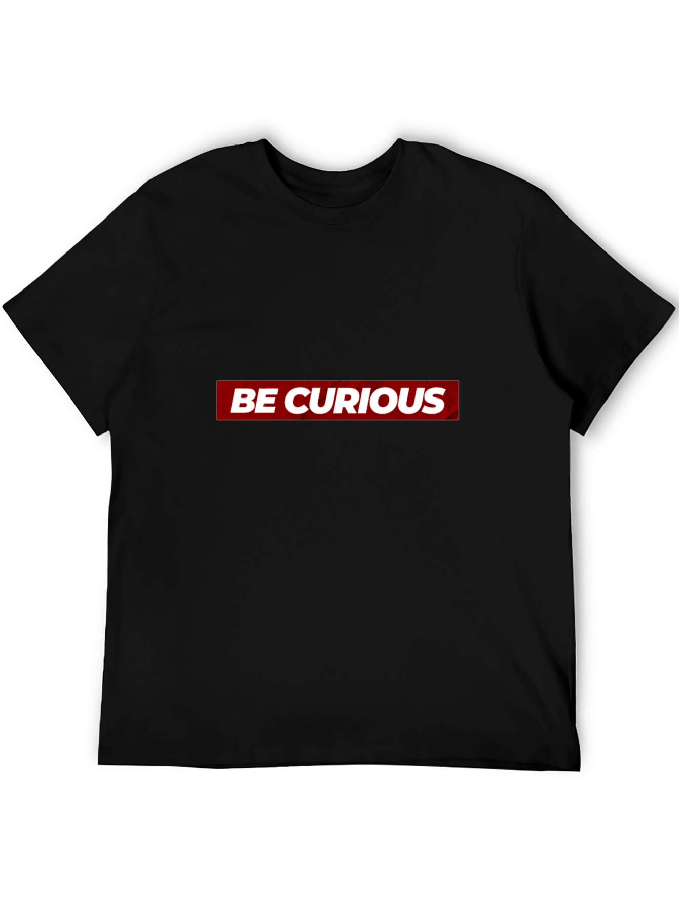 Be Curious Graphic Tee - Modern Style