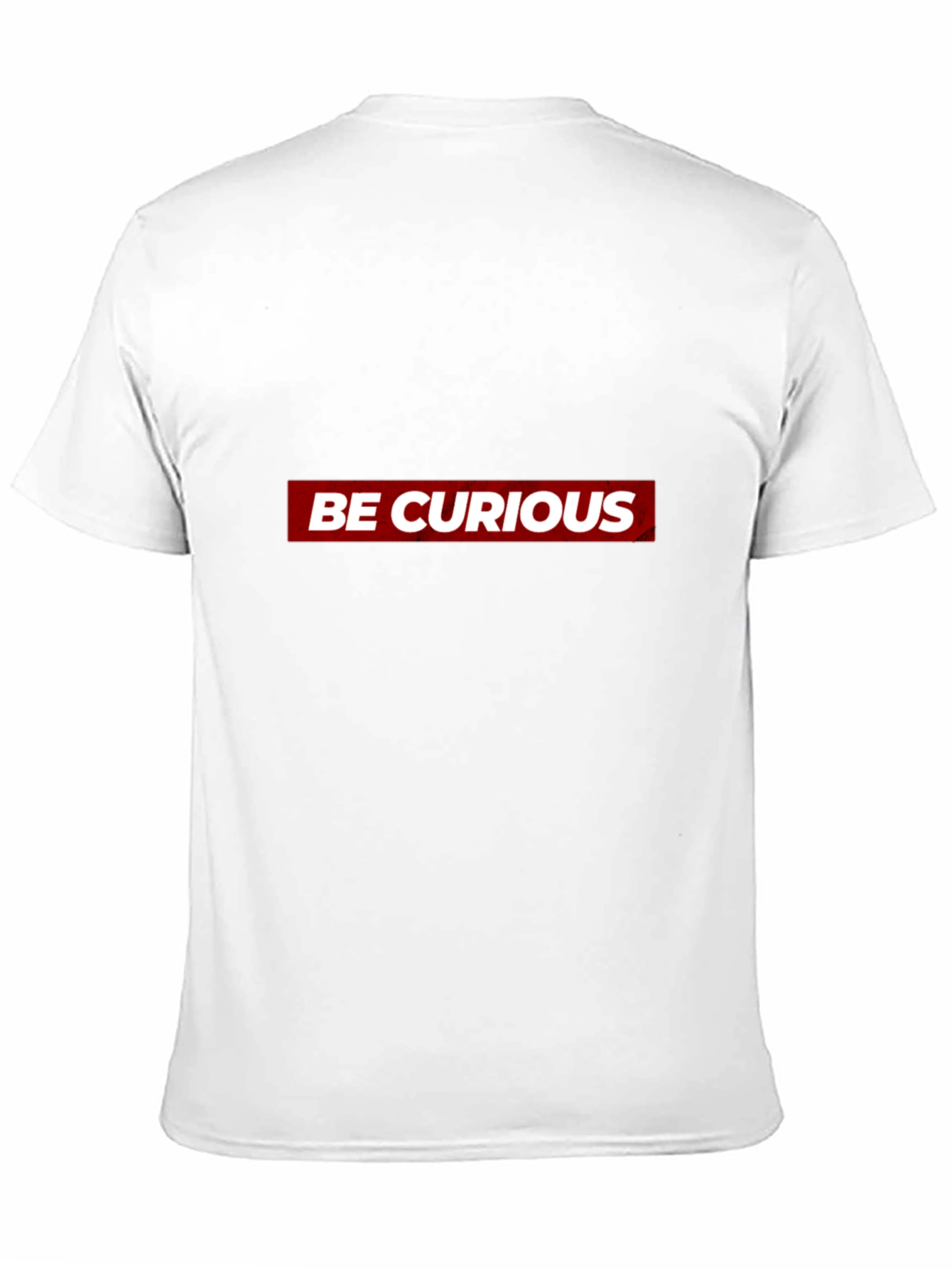 Be Curious Graphic Tee - Modern Style