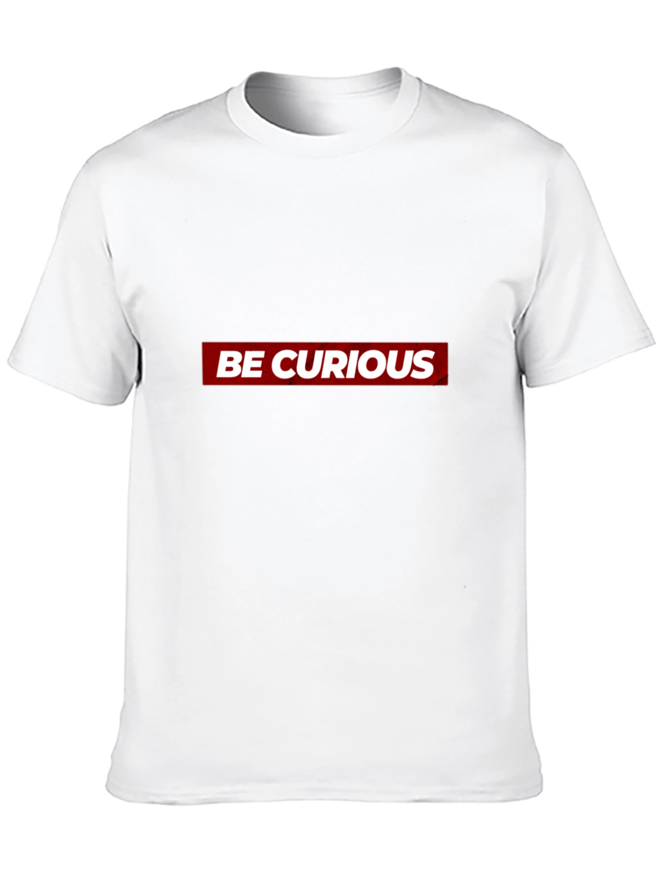 Be Curious Graphic Tee - Modern Style