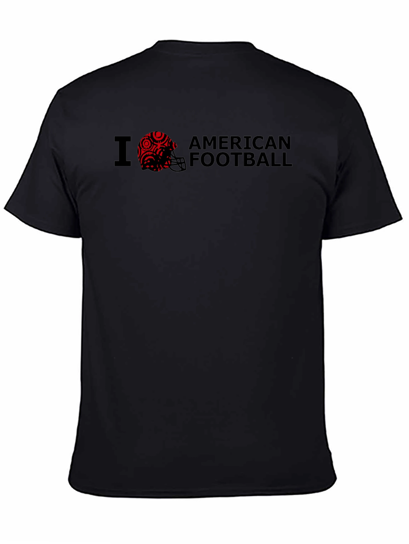 I Love American Football Graphic Tee