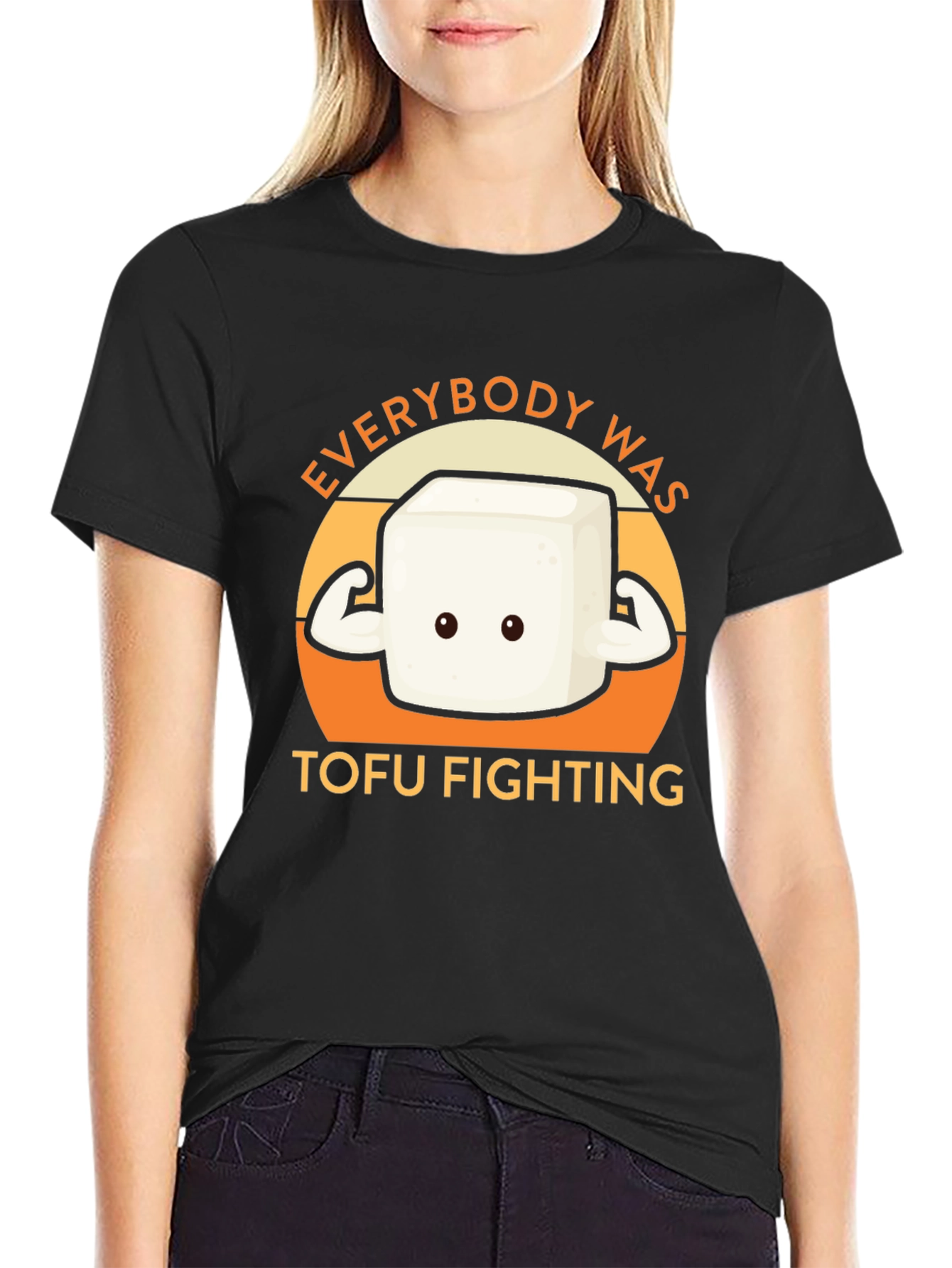 Everybody Was Tofu Fighting Graphic Tee