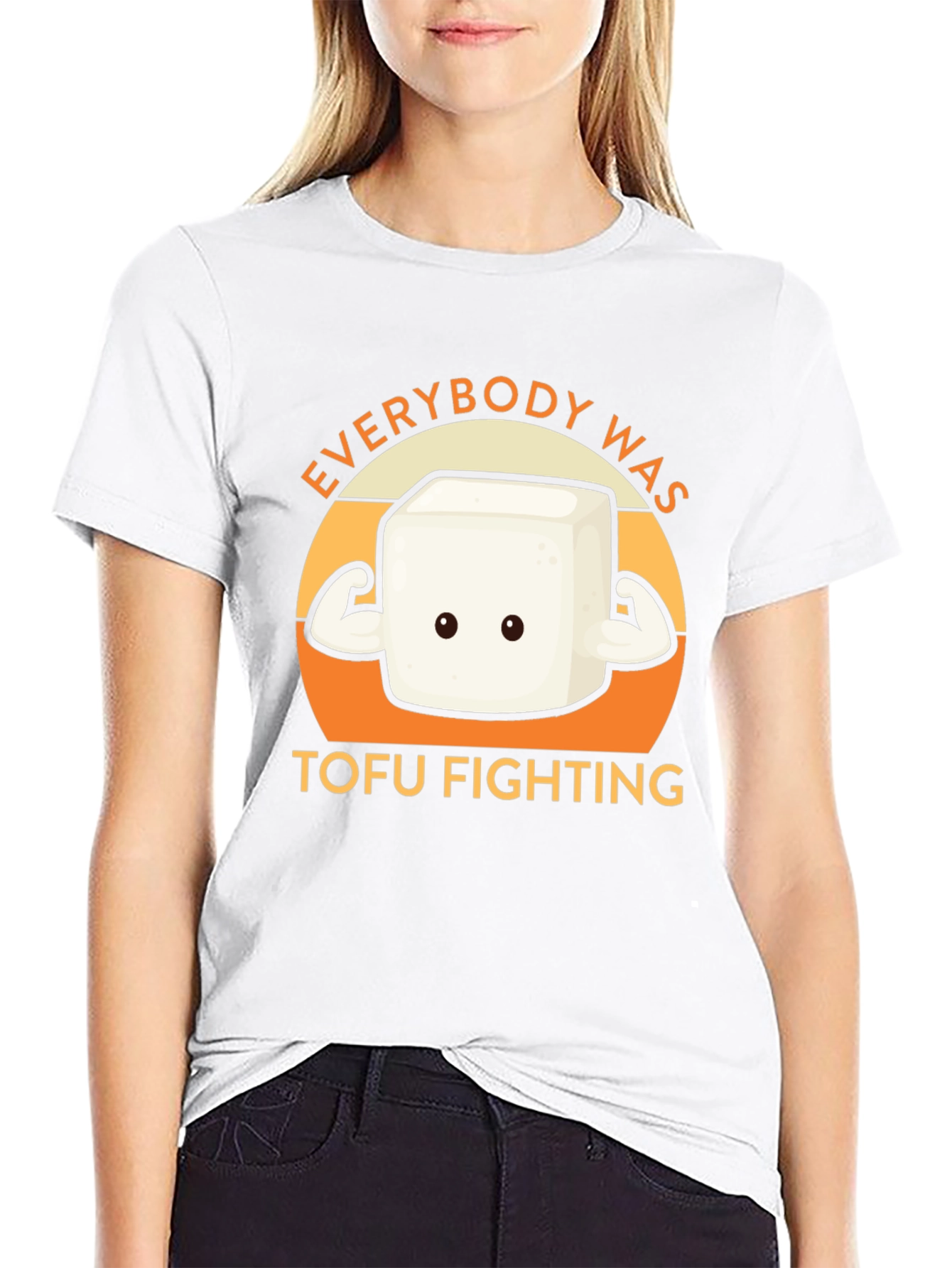 Everybody Was Tofu Fighting Graphic Tee